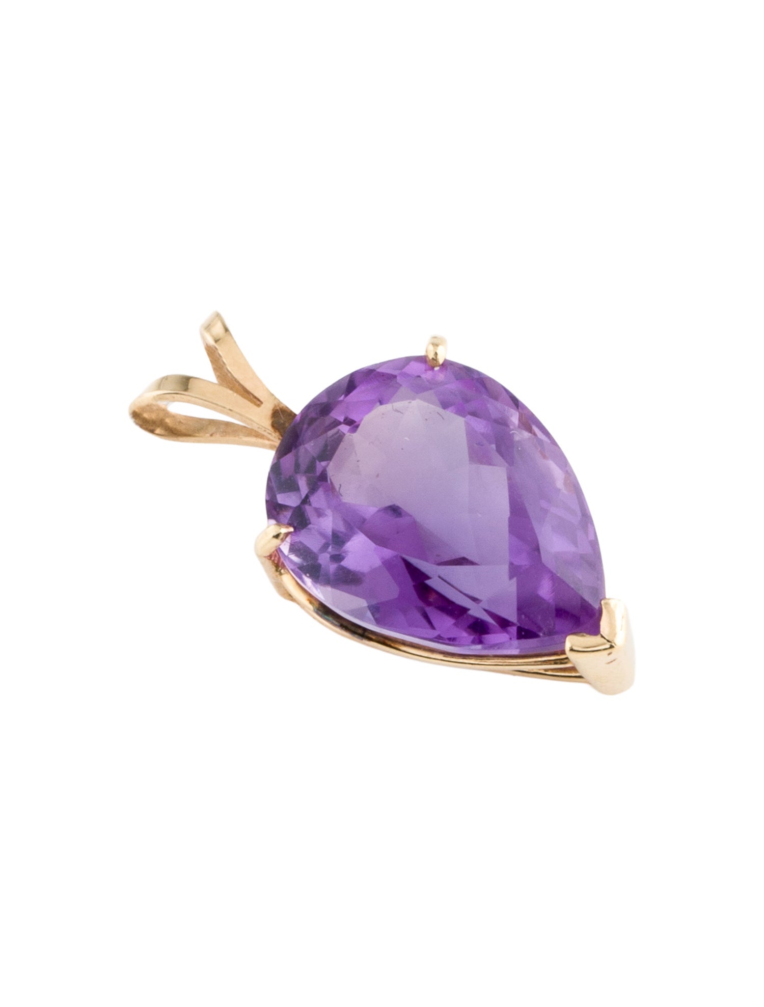 Pendant 14K 8.67ctw Amethyst
