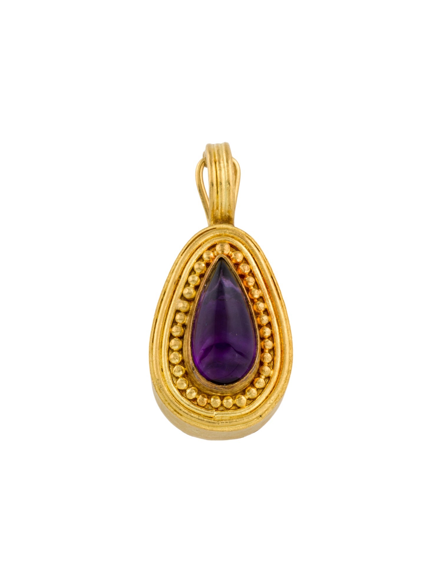 Pendant 22K Amethyst Enhancer