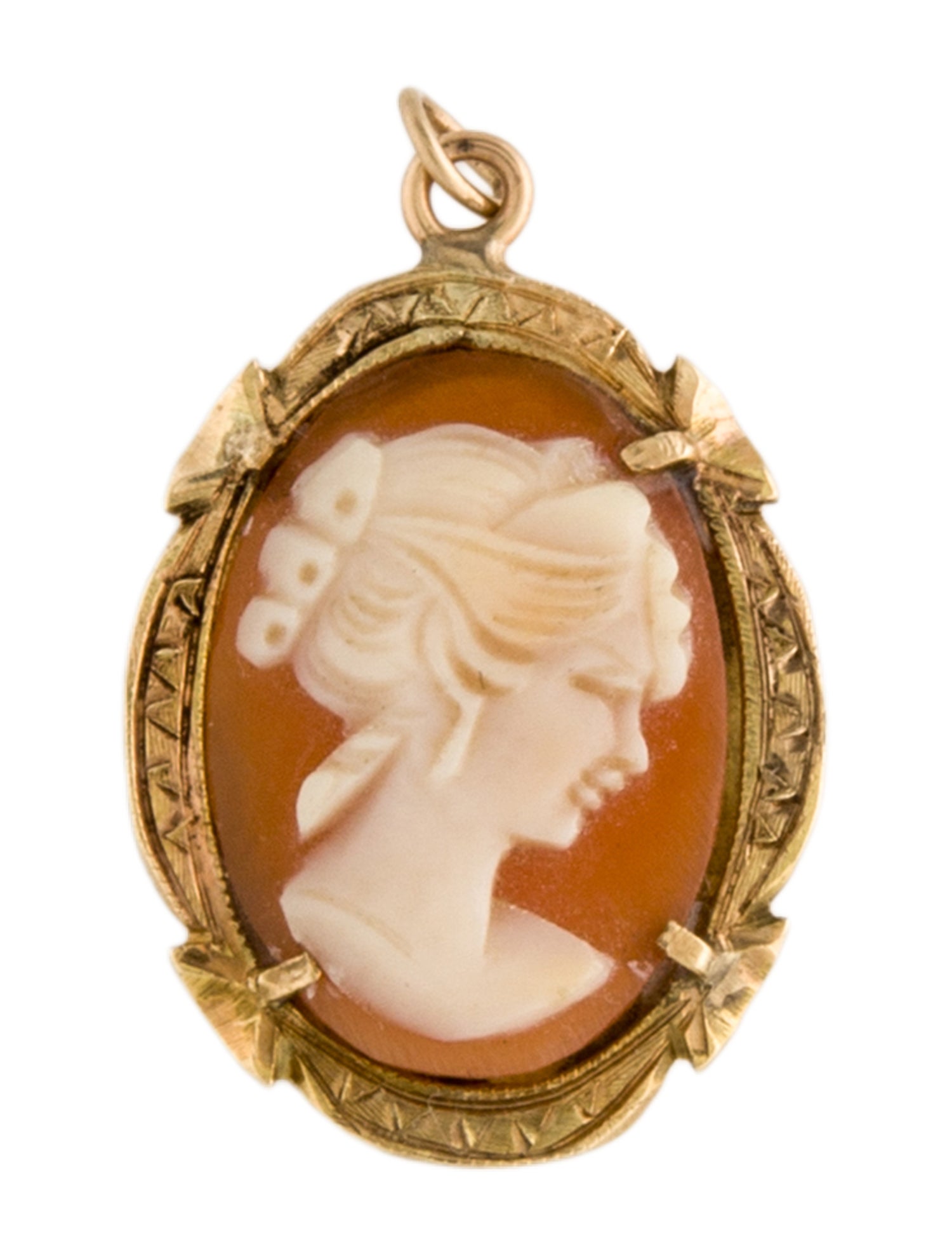 Pendant 14K Cameo