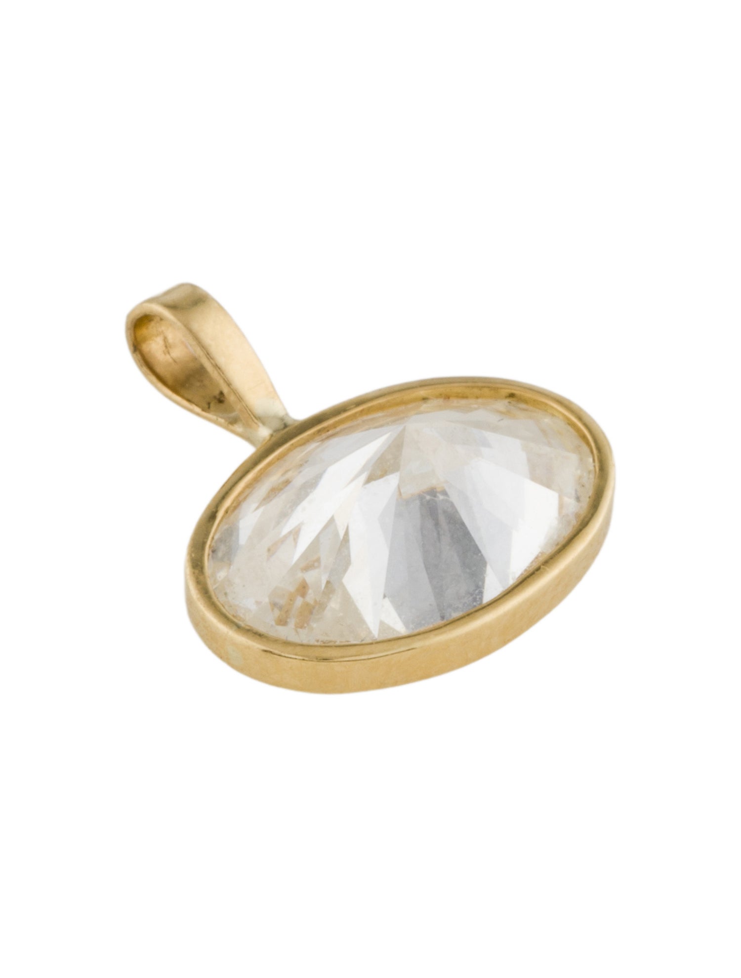 Pendant 18K 3.32ctw Lab-Grown Diamond Pendant