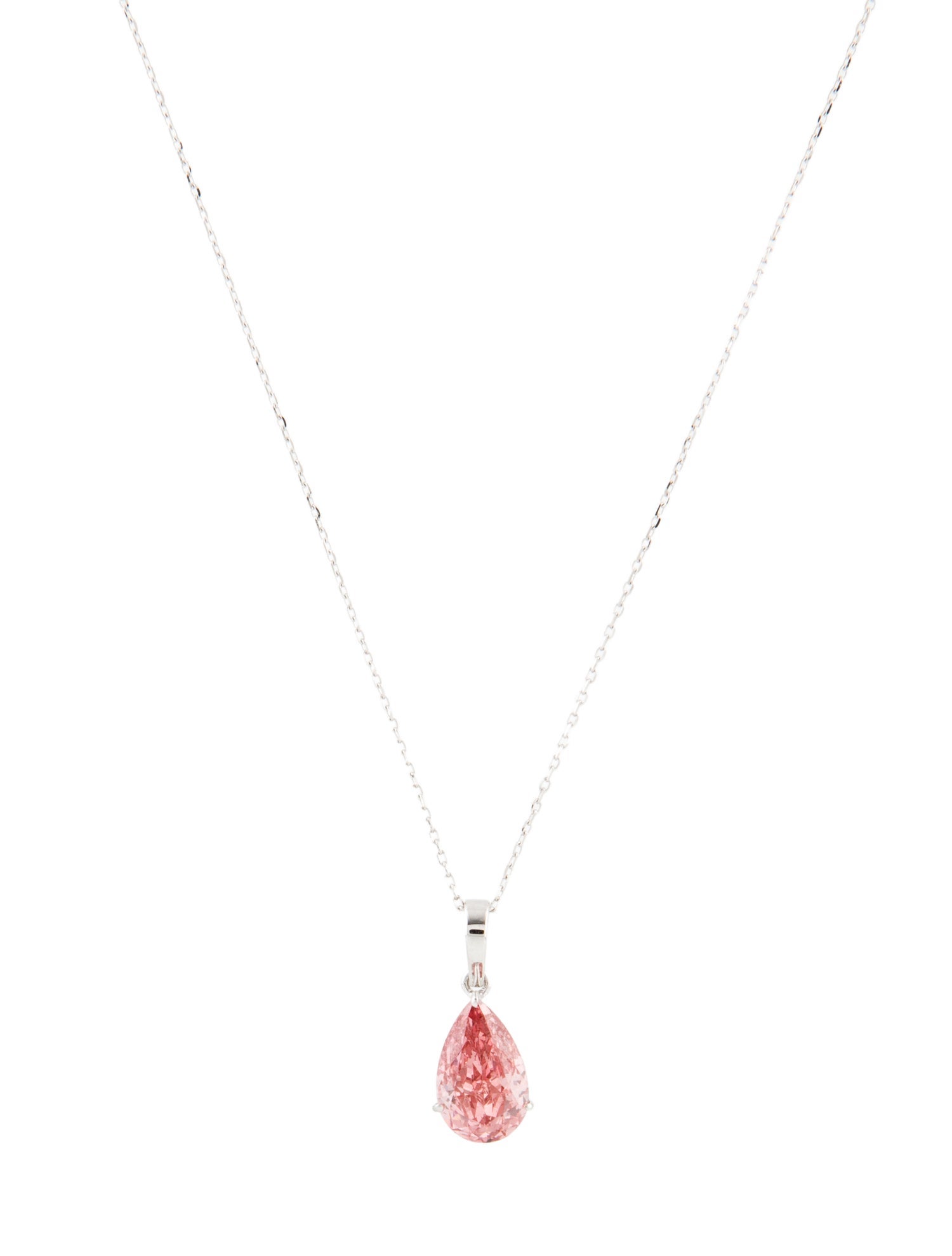 Pendant 14K 2.04ct Lab-Grown Diamond Pendant Necklace