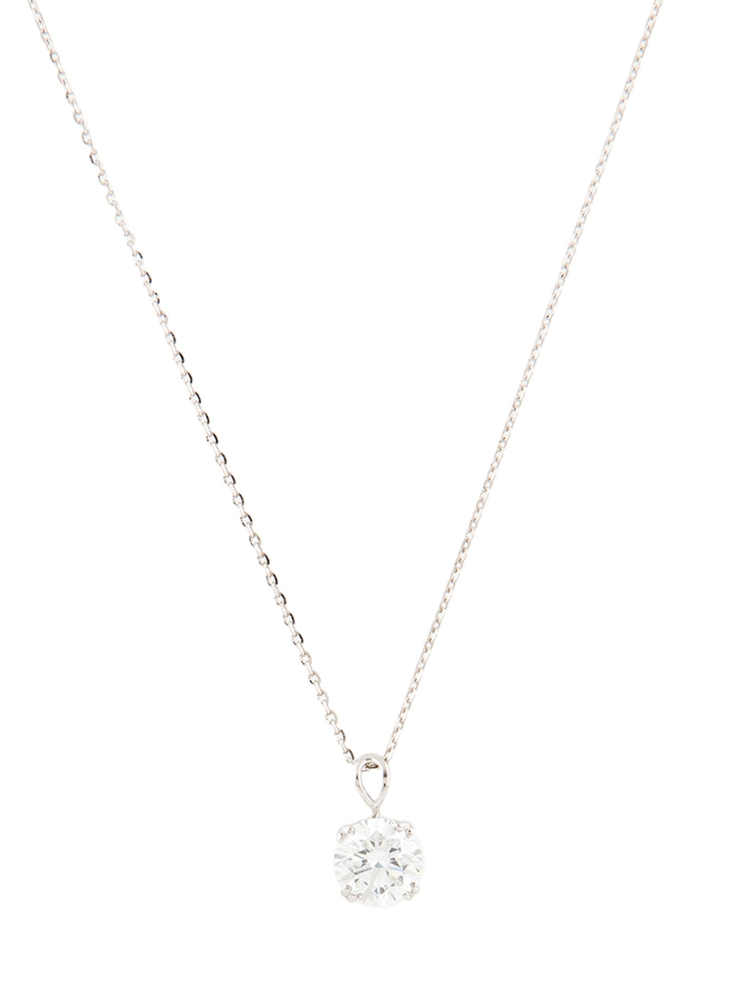 Pendant 14K 1.02ct Lab-Grown Diamond Pendant Necklace