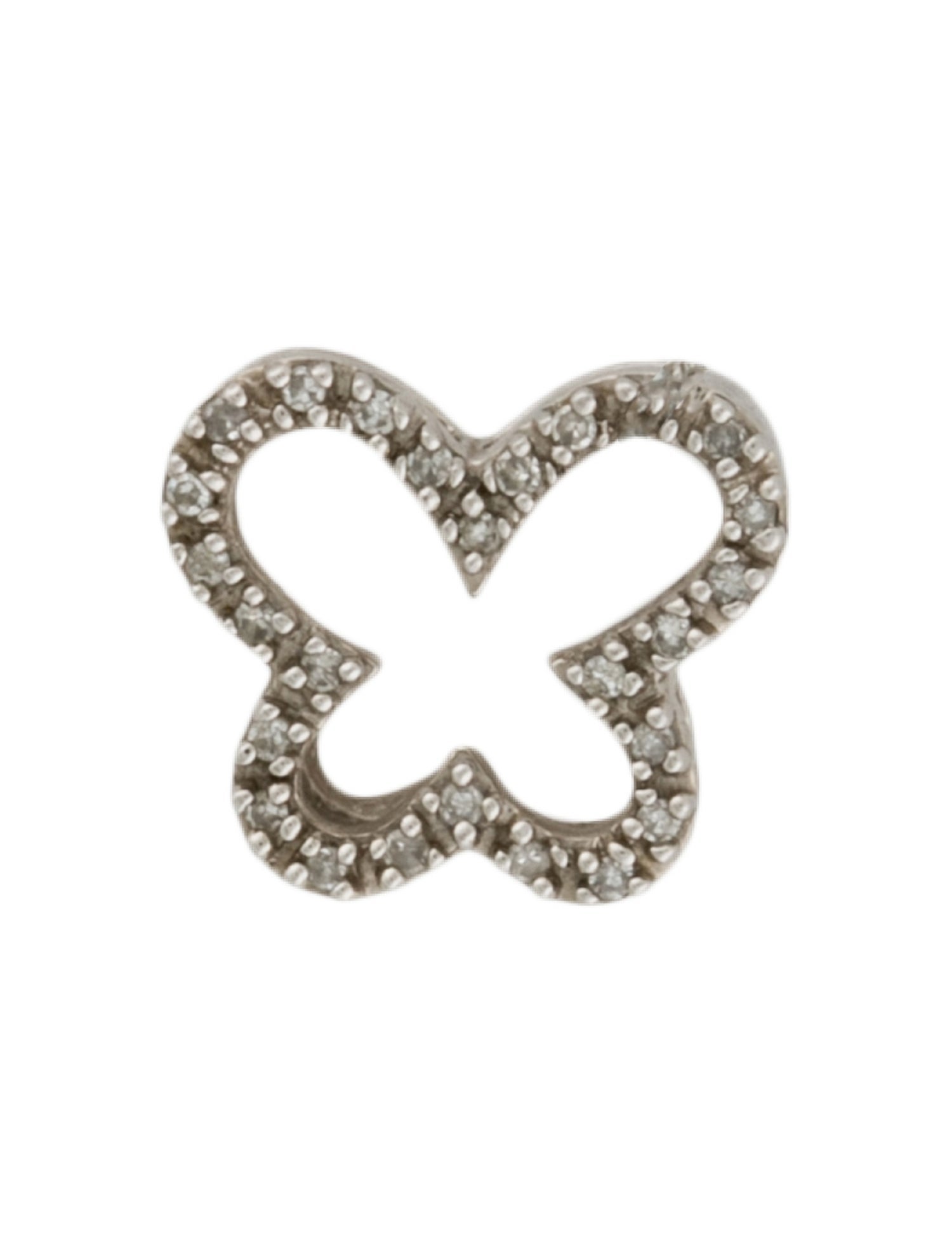 Pendant 14K Diamond Butterfly
