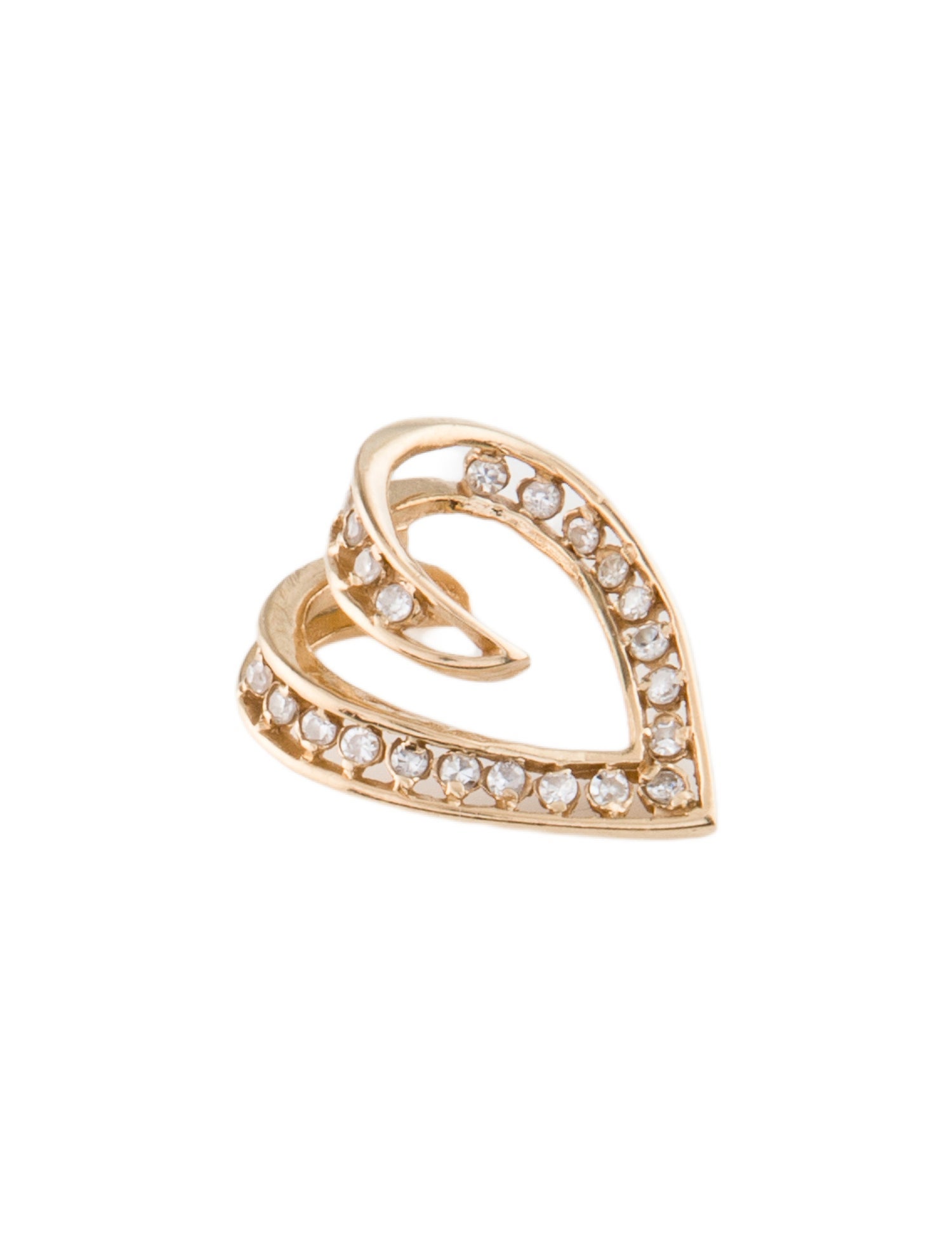 Pendant 14K Diamond Heart
