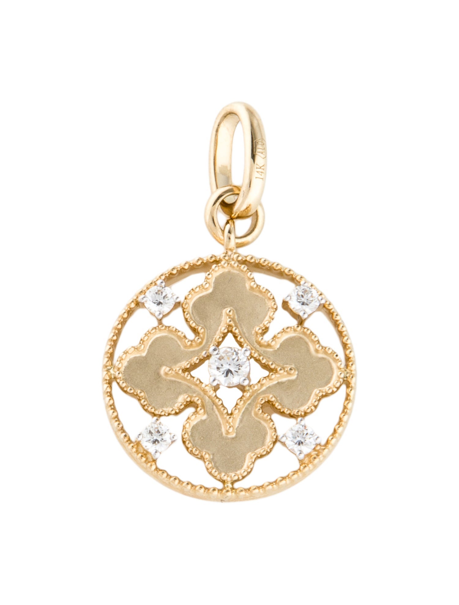Pendant 14K Diamond Pendant