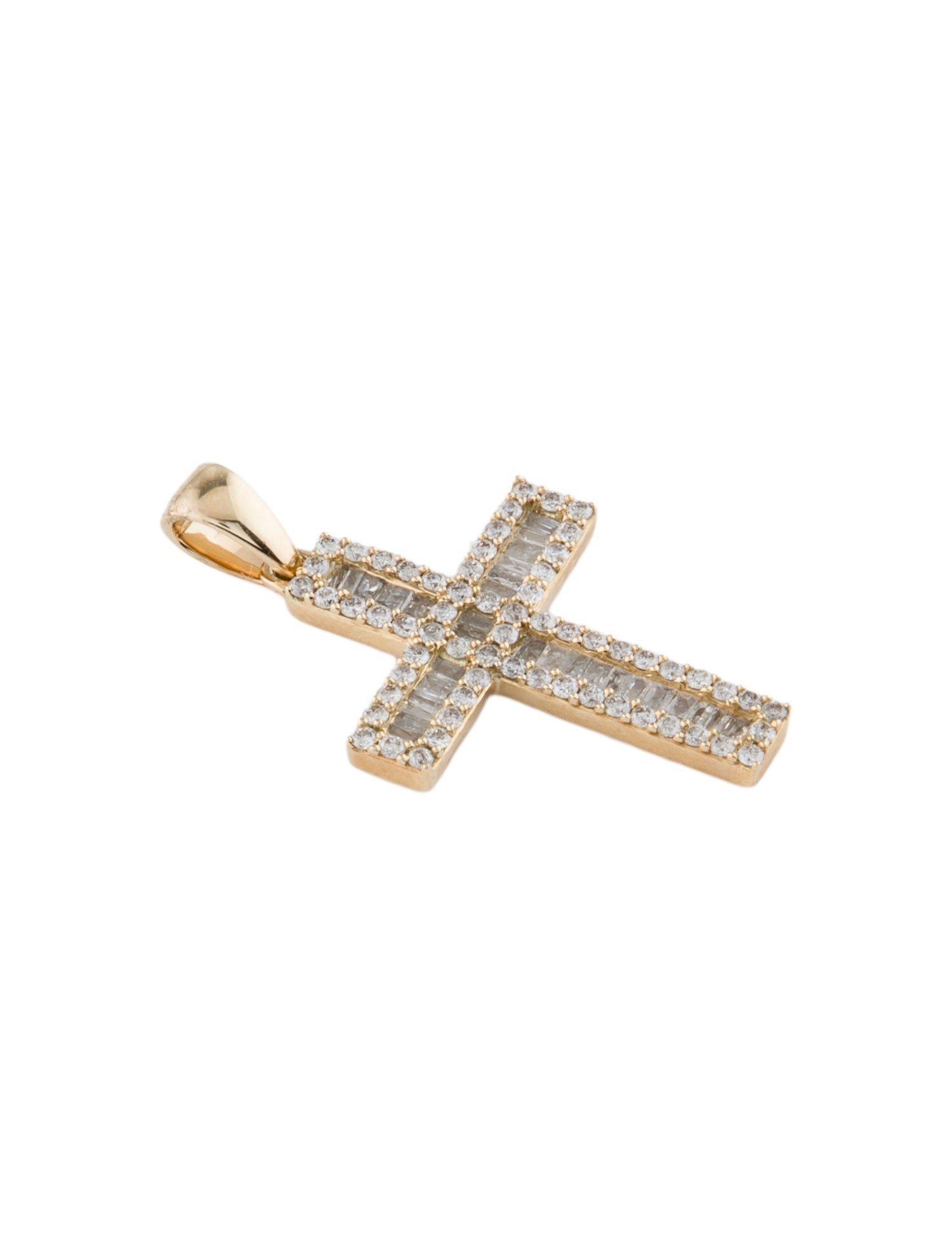 Pendant 14K Diamond Cross
