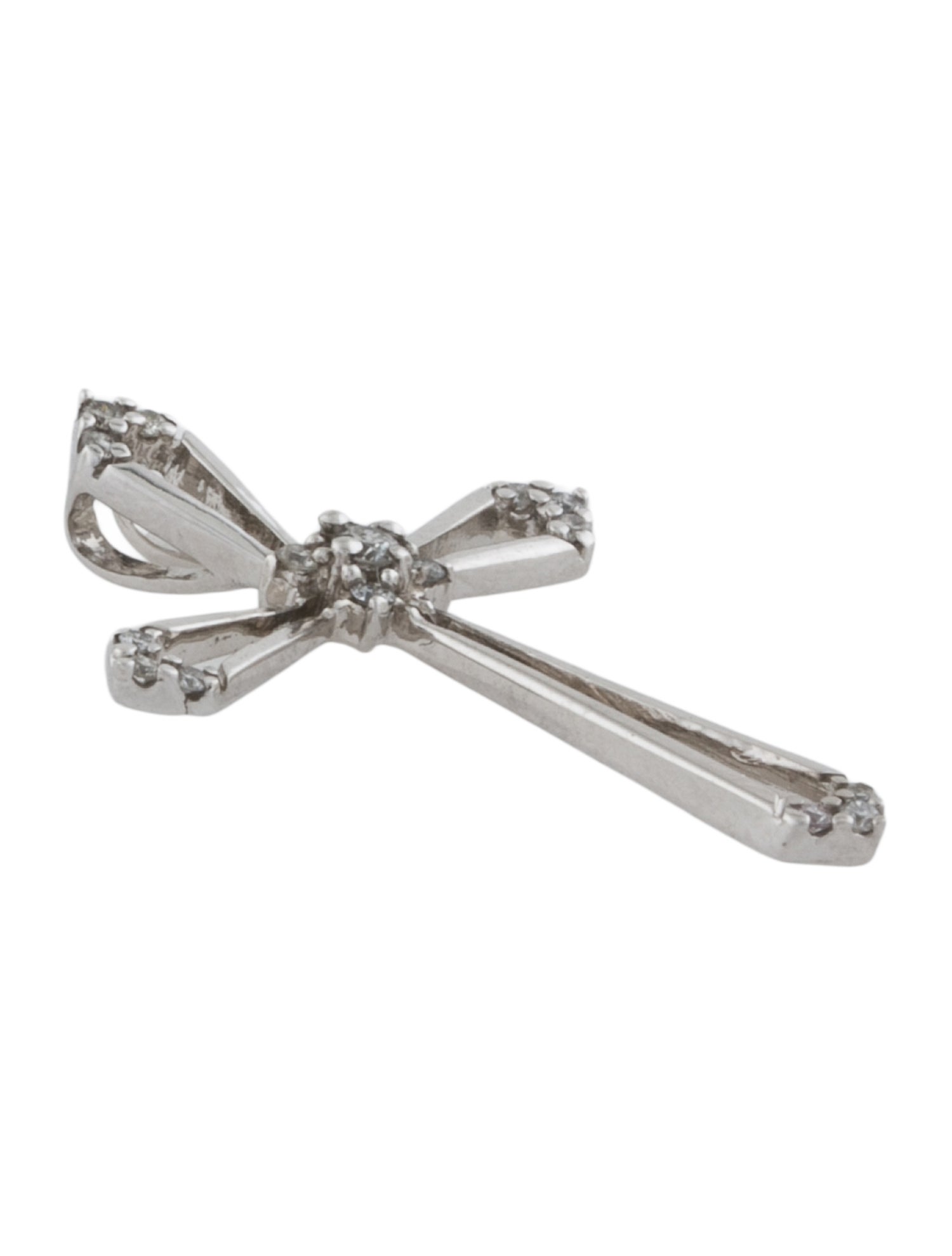 Pendant 10K Diamond Cross