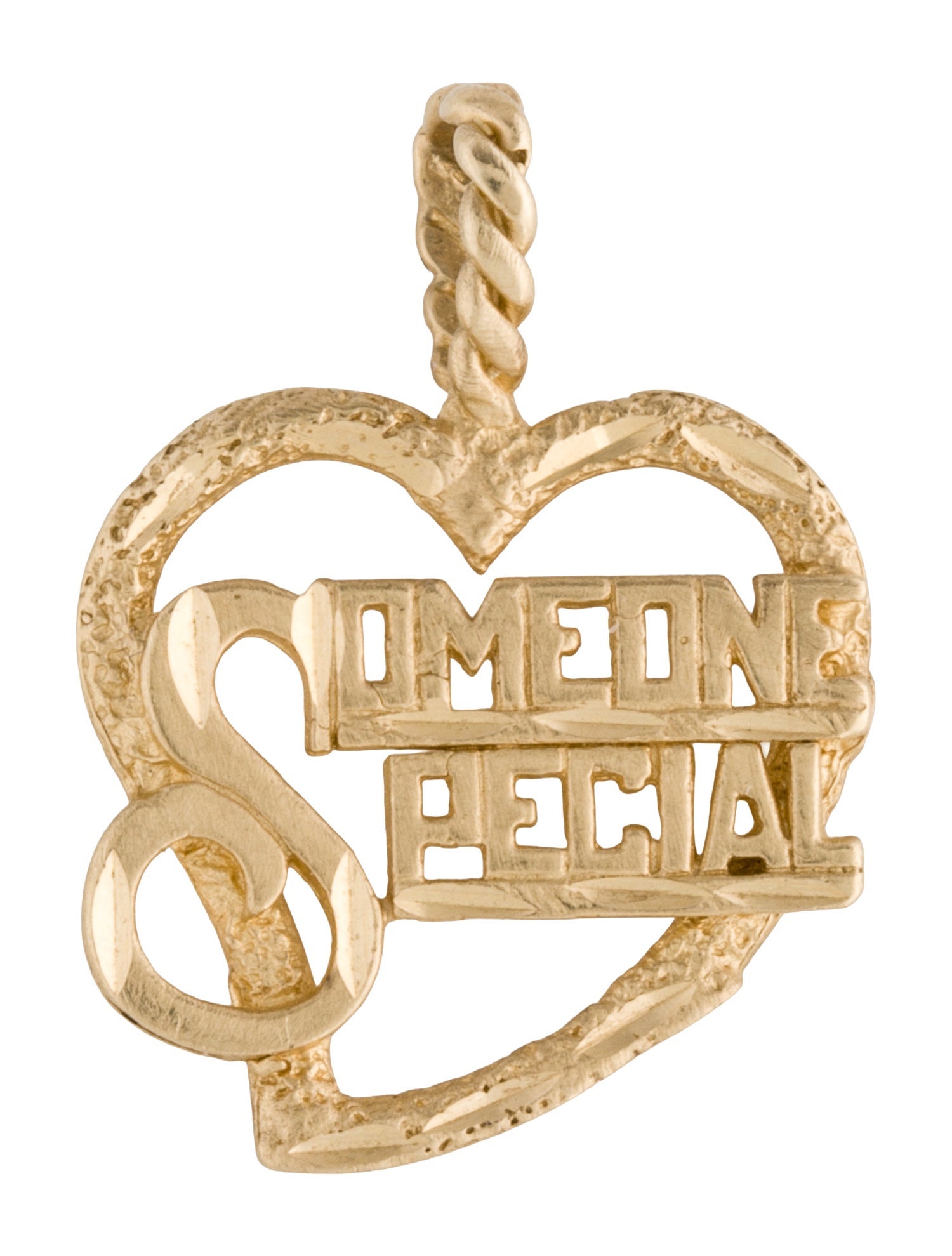 Pendant 14K 'Someone Special' Heart