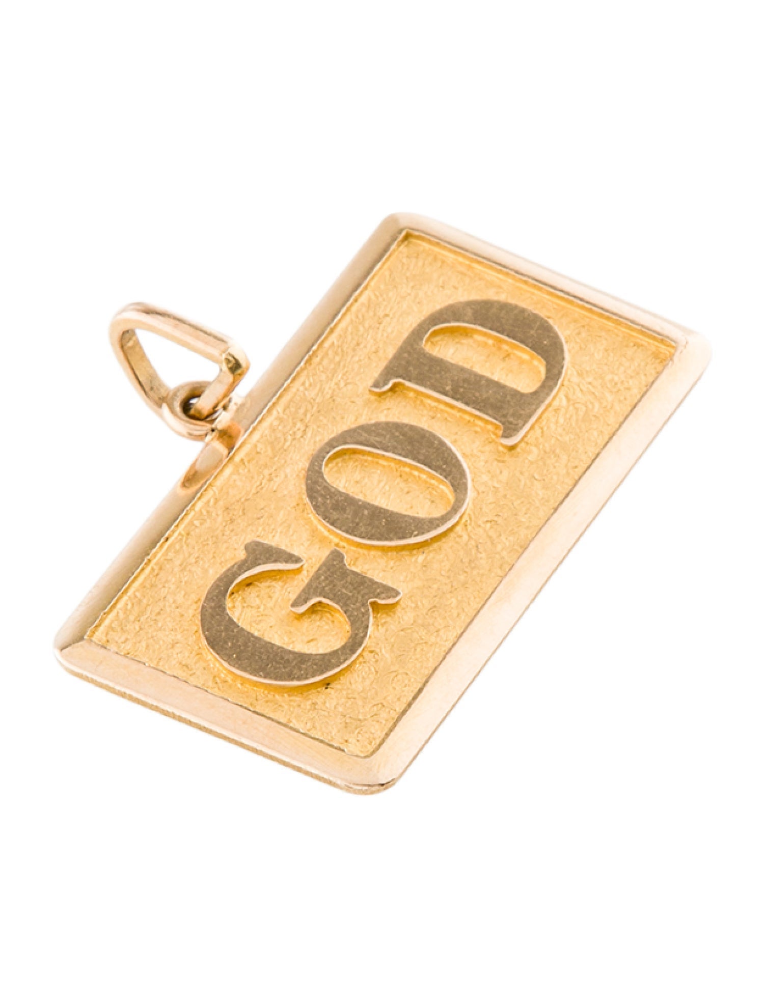 Pendant 18K 'GOD'