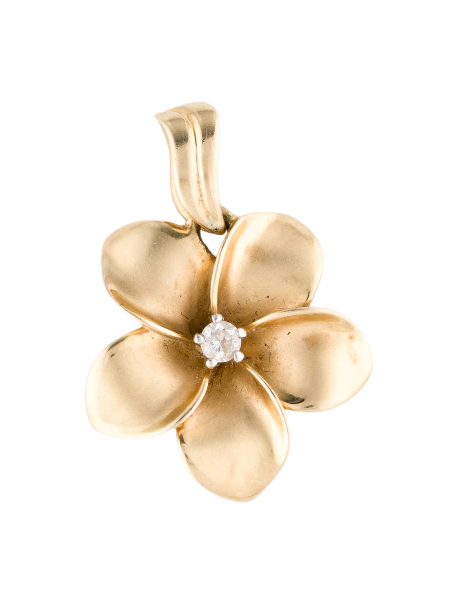 Pendant 14K Flower