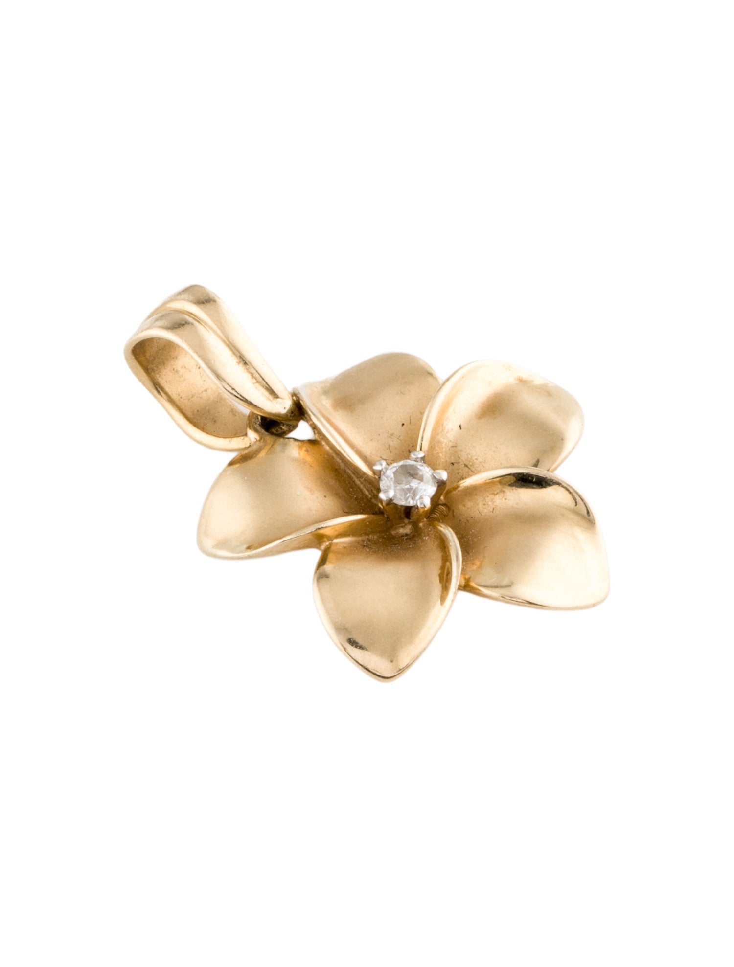 Pendant 14K Flower