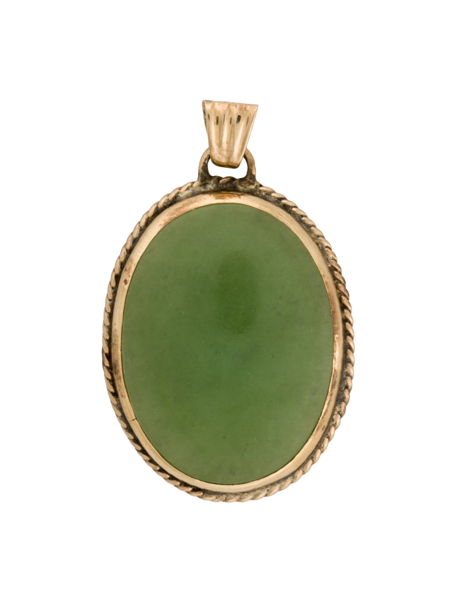 Pendant 10K 10.32ct Nephrite