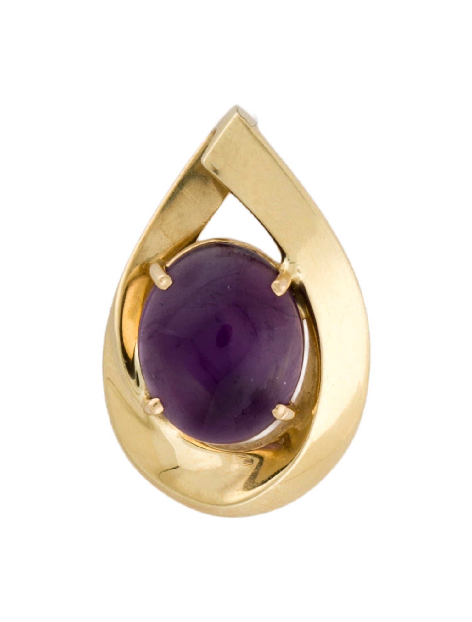 Pendant David Worcester 14K Amethyst
