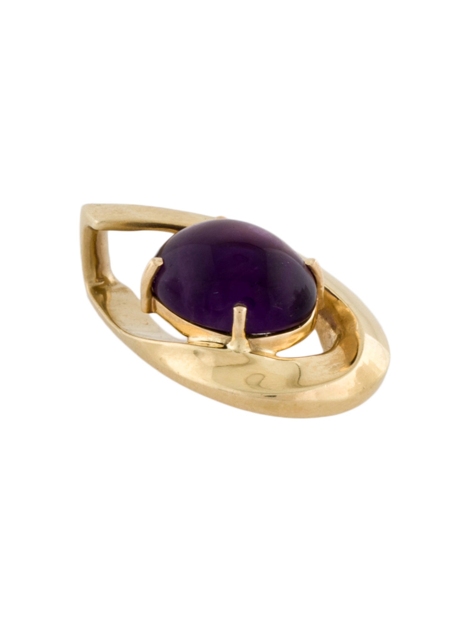 Pendant David Worcester 14K Amethyst
