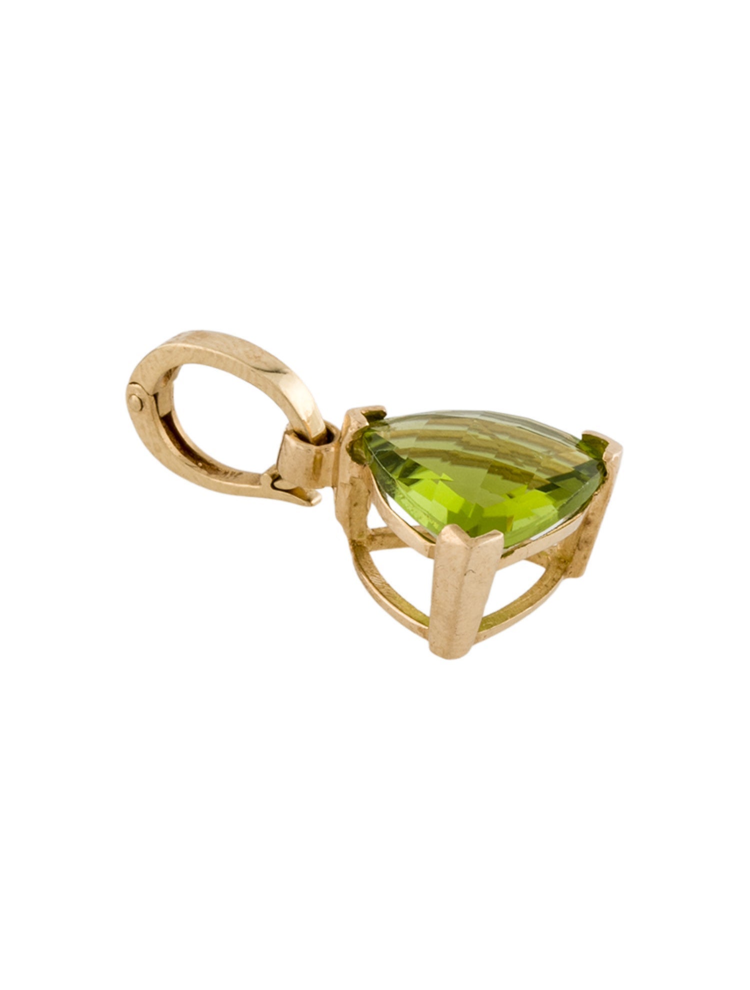 Pendant 14K Peridot Enhancer Charm