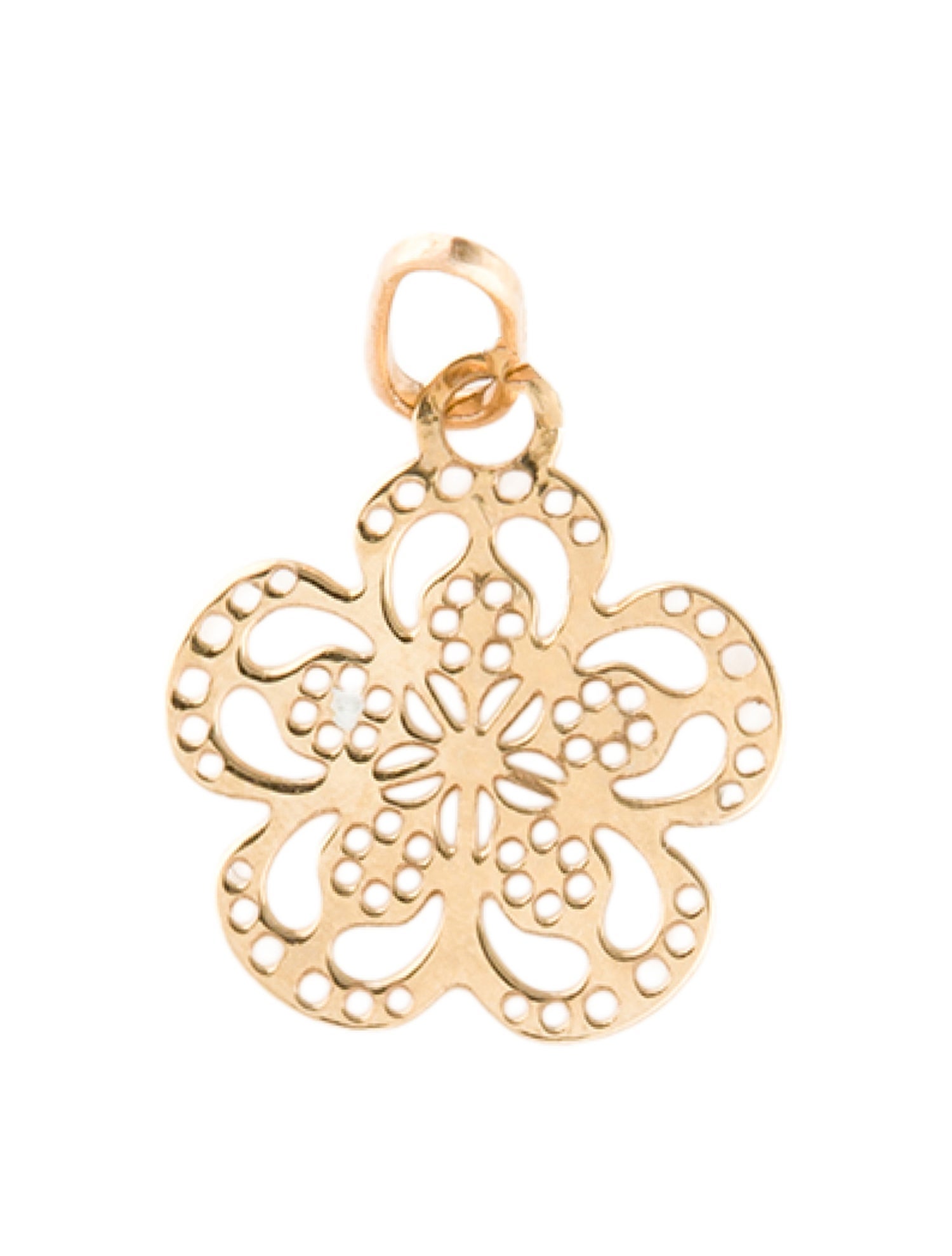 Pendant 14K Flower Charm