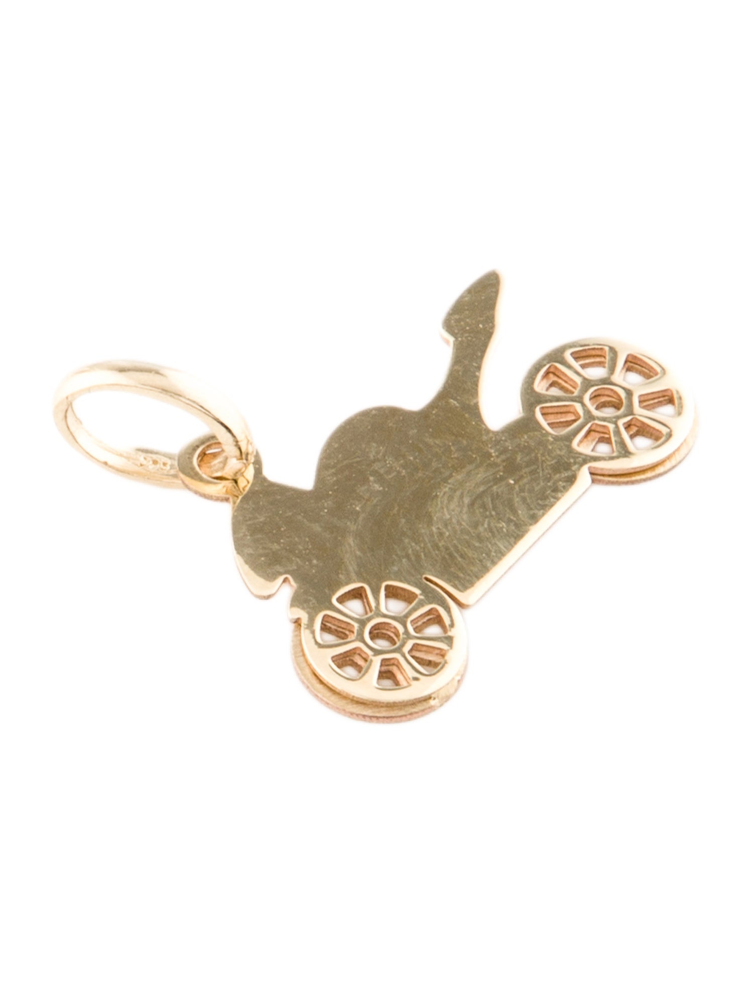 Pendant 14K Motorcycle