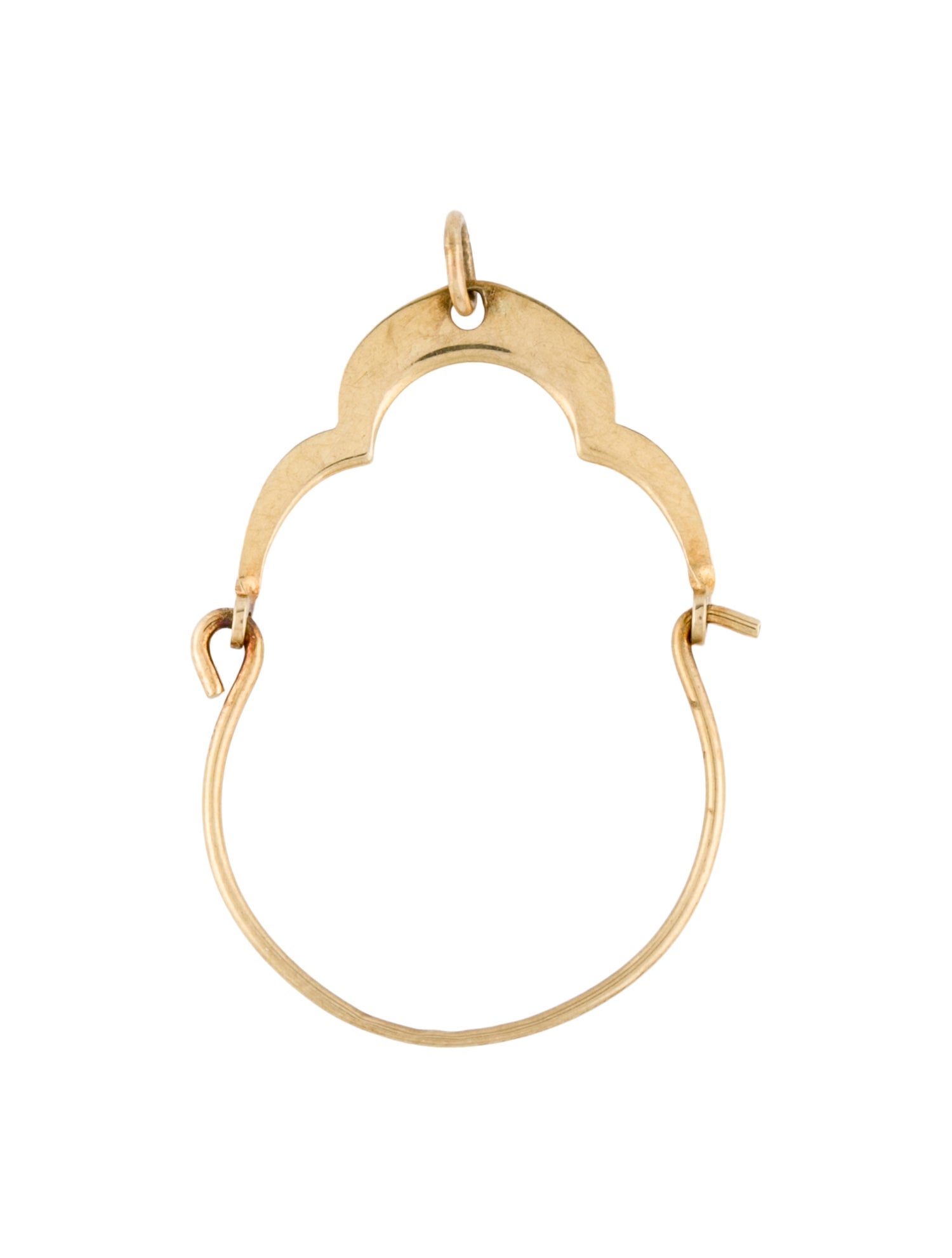 Pendant 14K Charm Holder