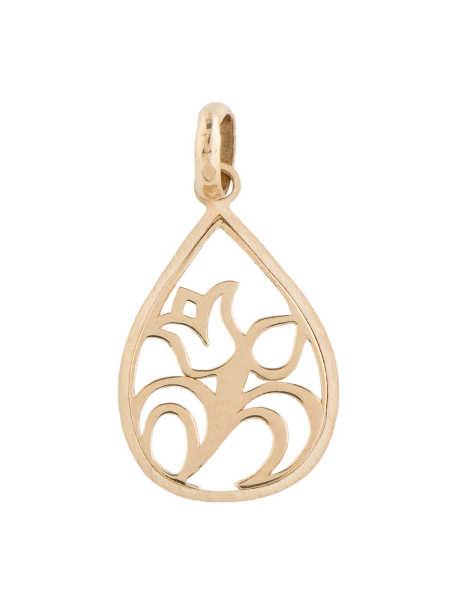 Pendant 14K Floral