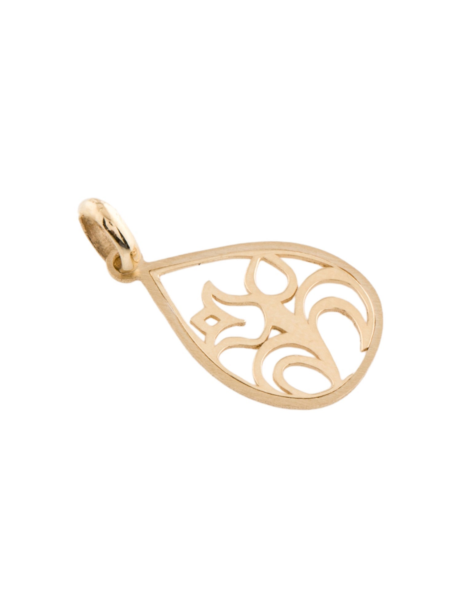 Pendant 14K Floral