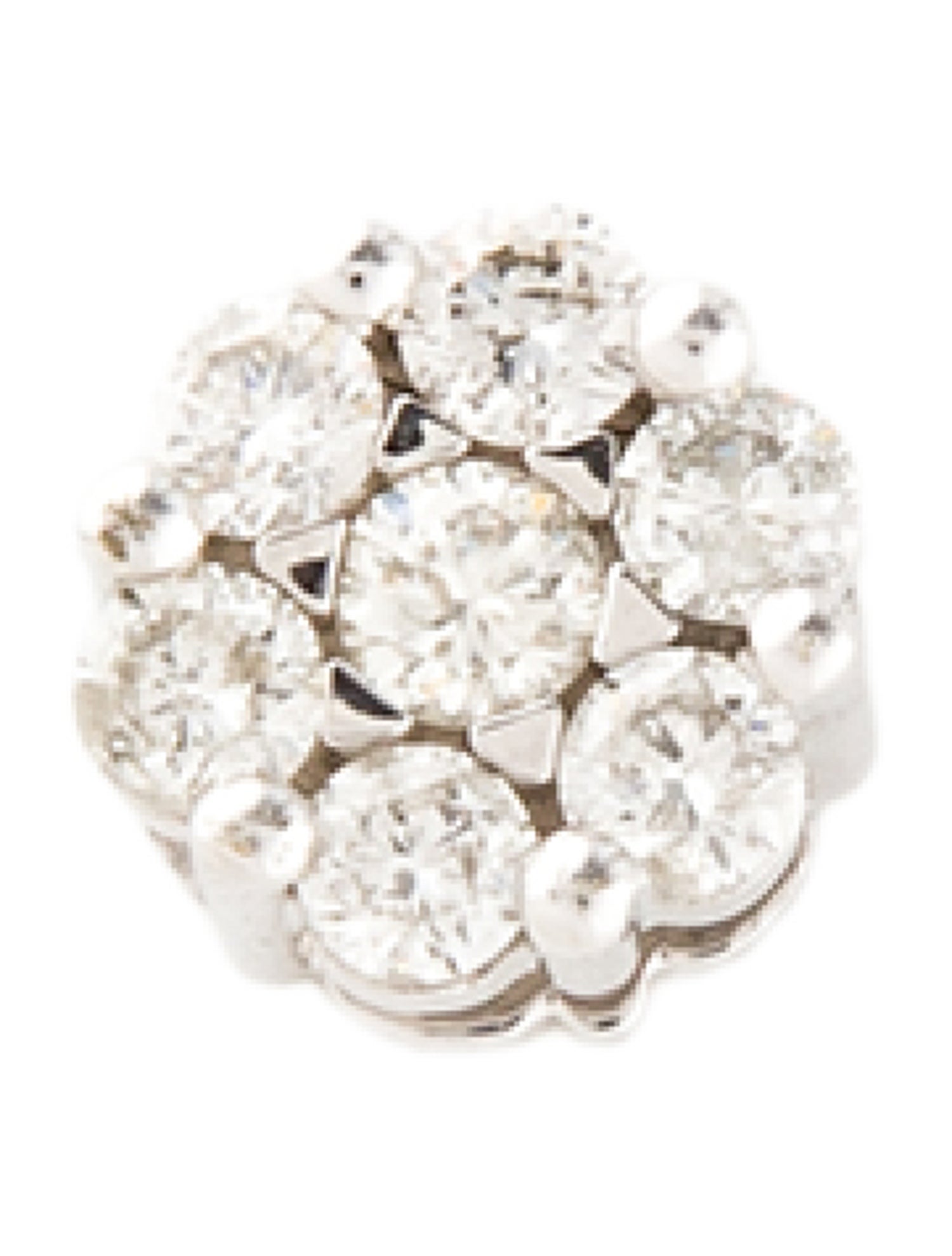 Pendant 14K Diamond Cluster