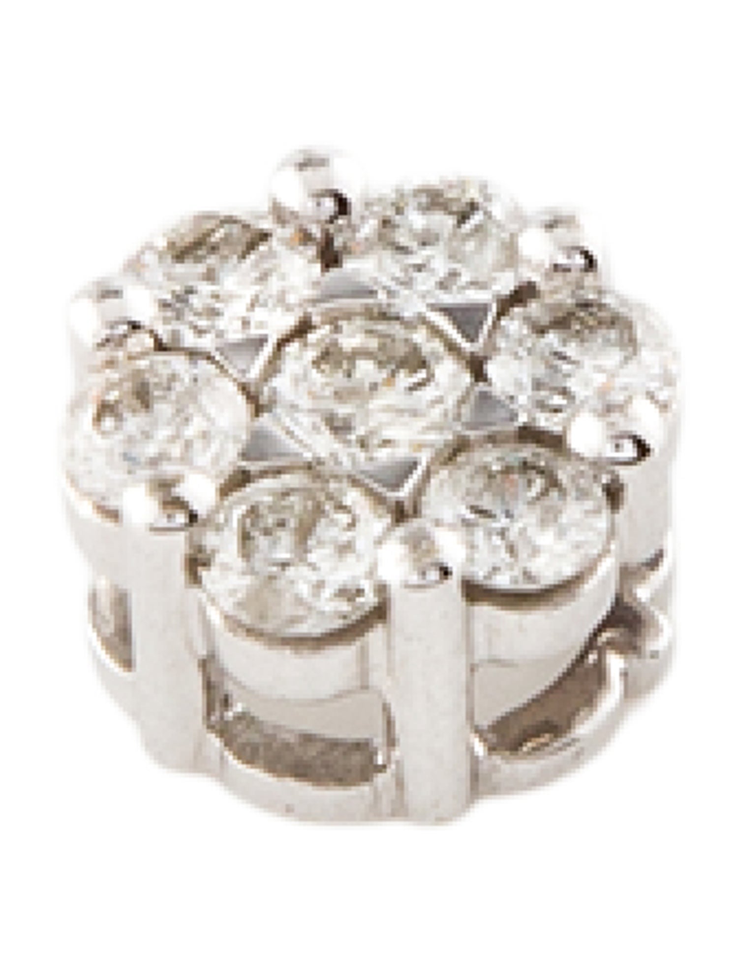 Pendant 14K Diamond Cluster