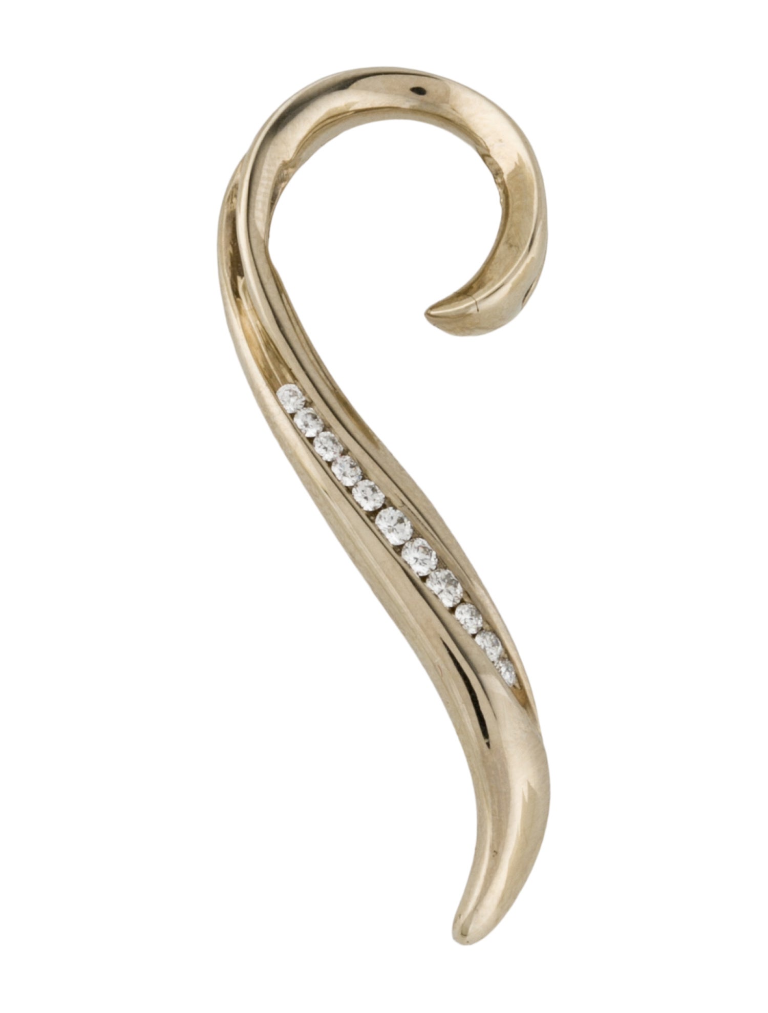 Pendant Diamond Swirl