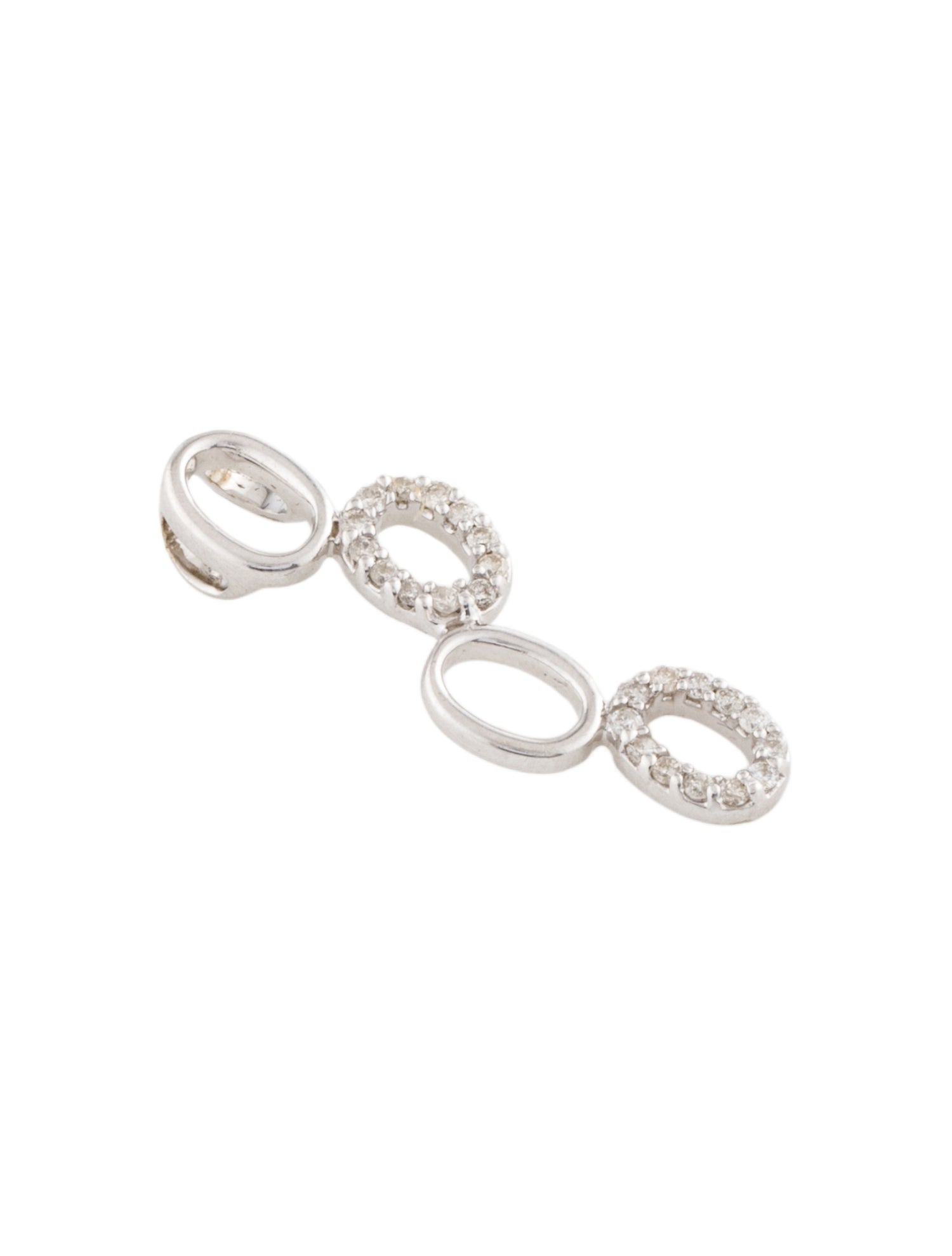 Pendant 14K Diamond Circle