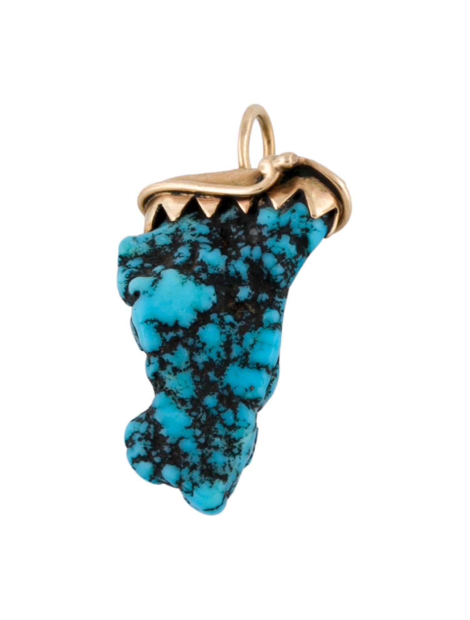 Pendant 14K Turquoise