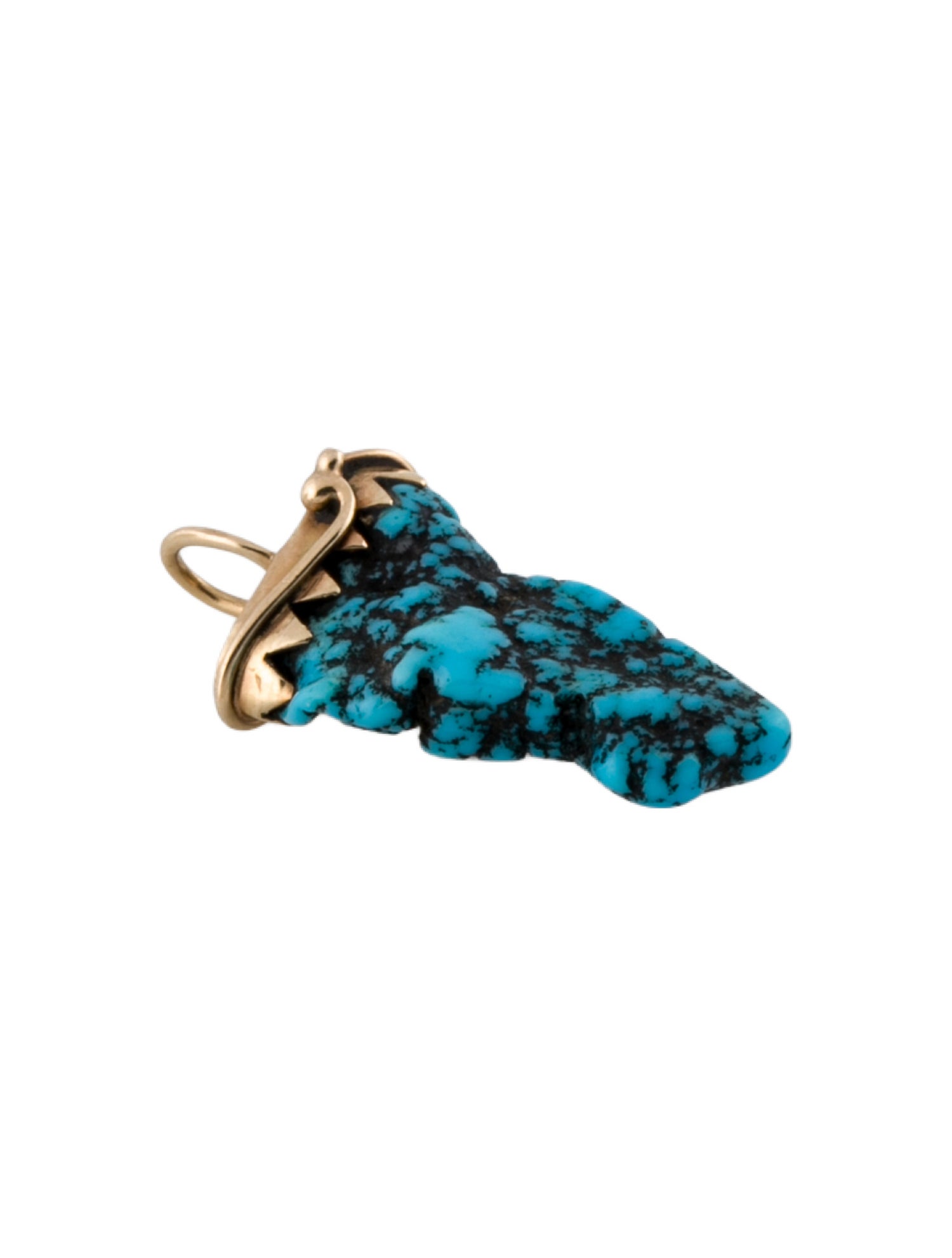 Pendant 14K Turquoise