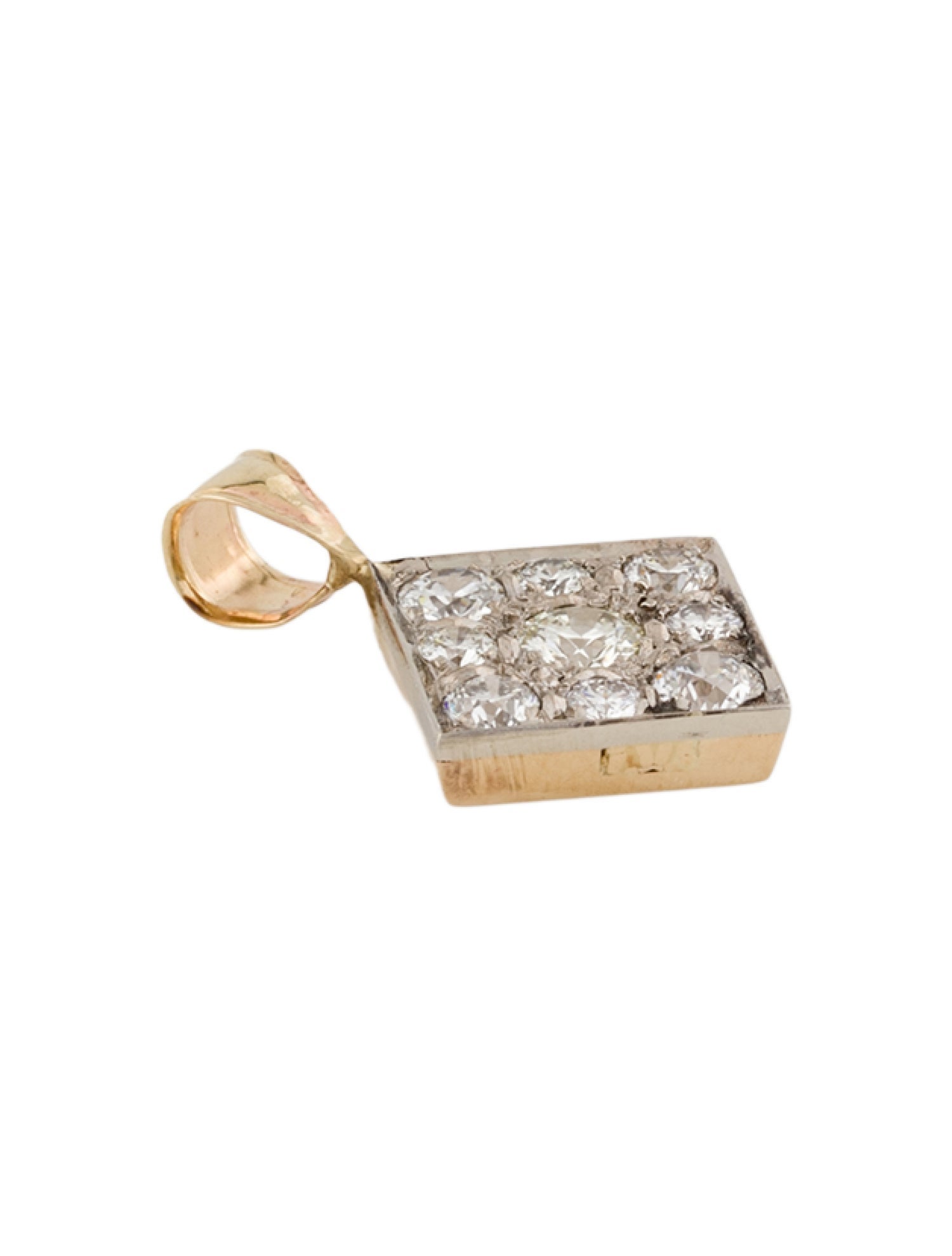 Pendant 14K 2.42ctw Diamond