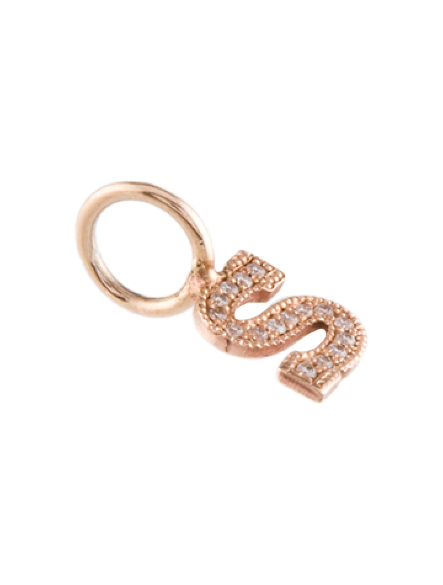 Pendant 14K Diamond S