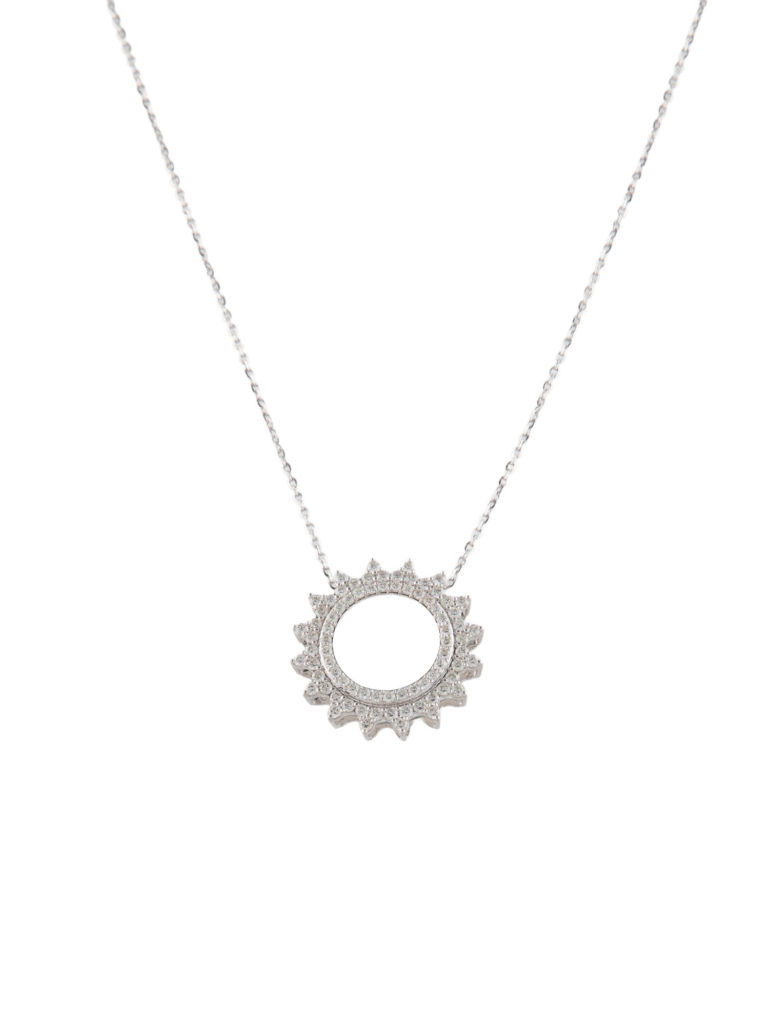 Pendant 14K Diamond Pendant Necklace