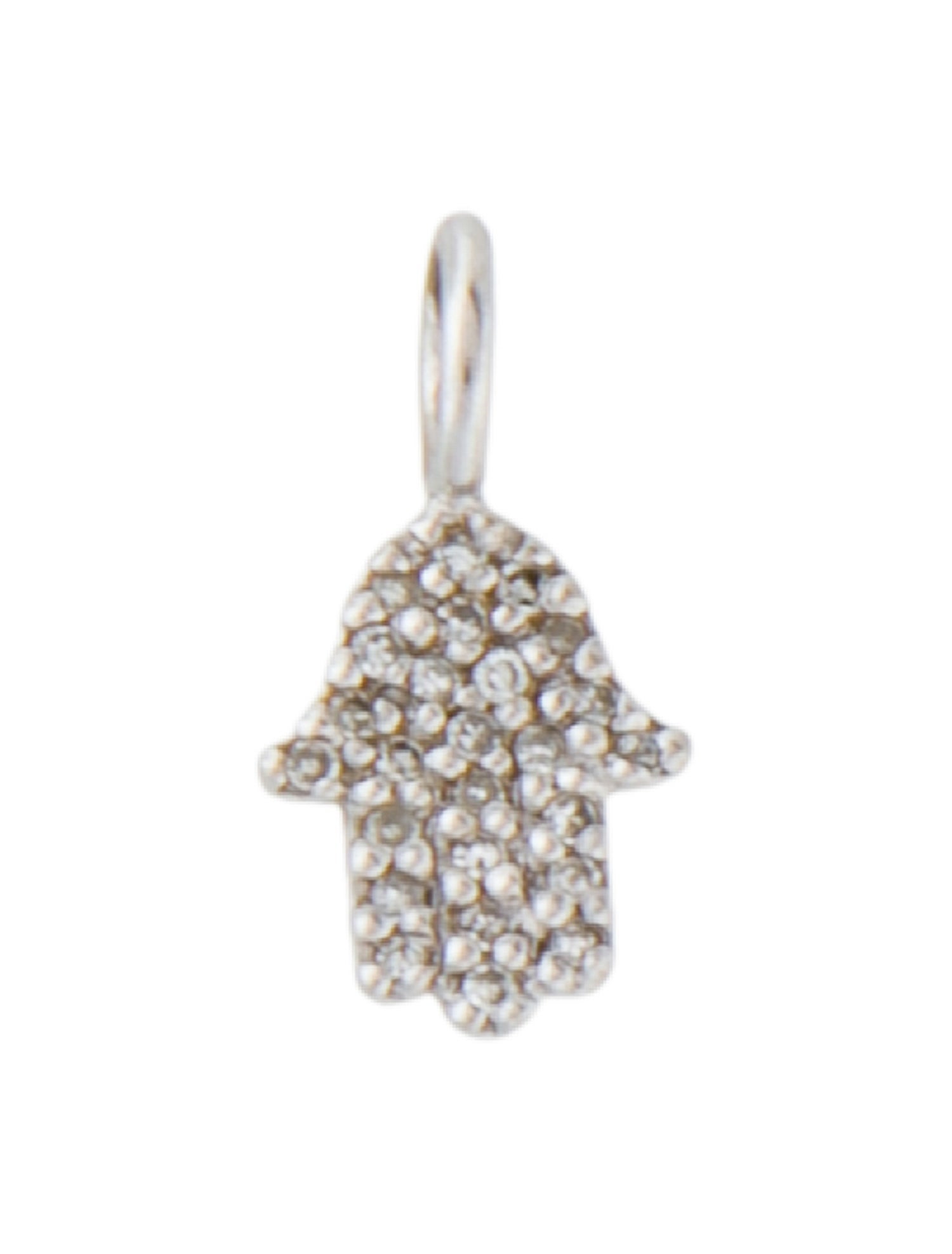 Pendant 14K Diamond Hamsa