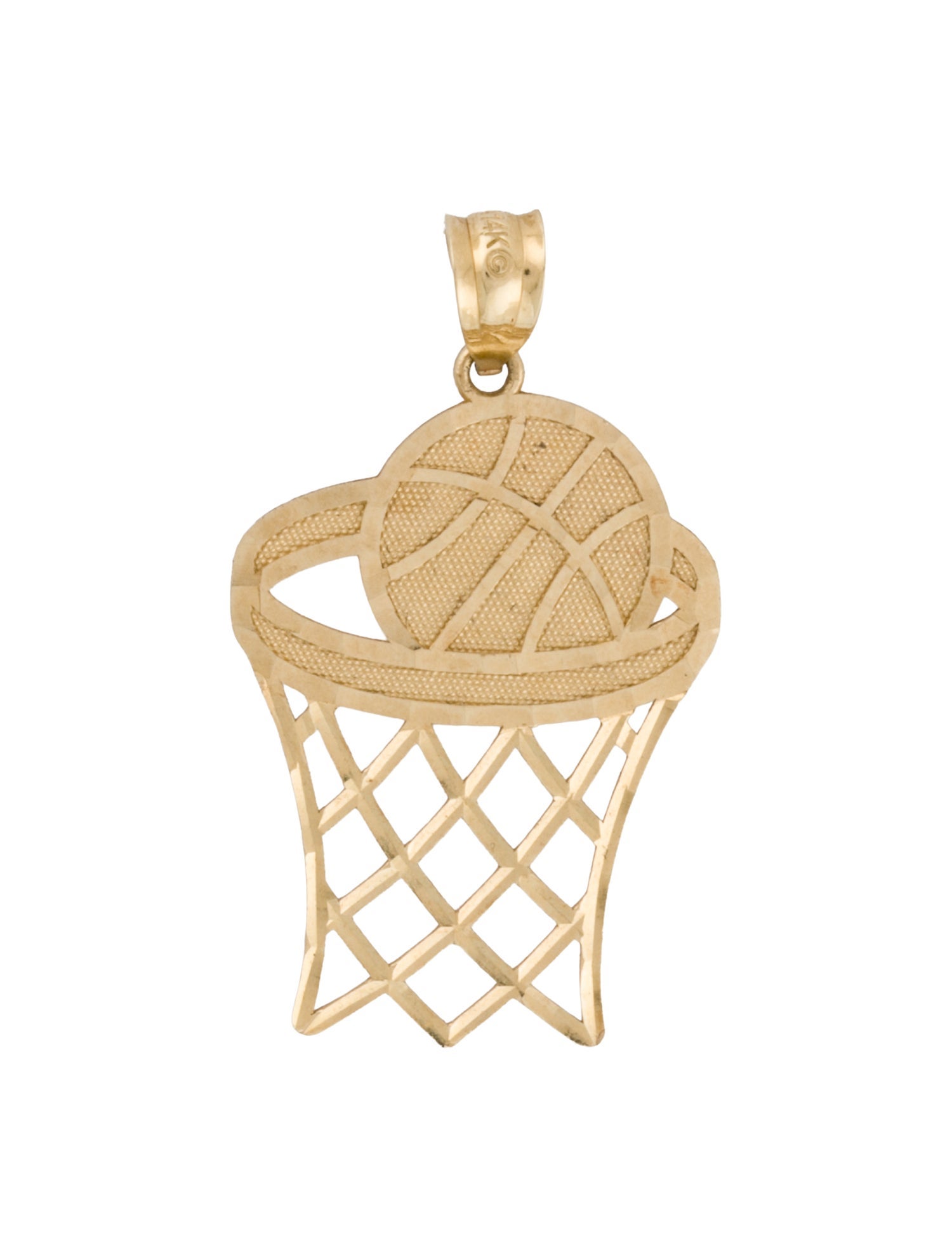 Pendant 14K Basketball