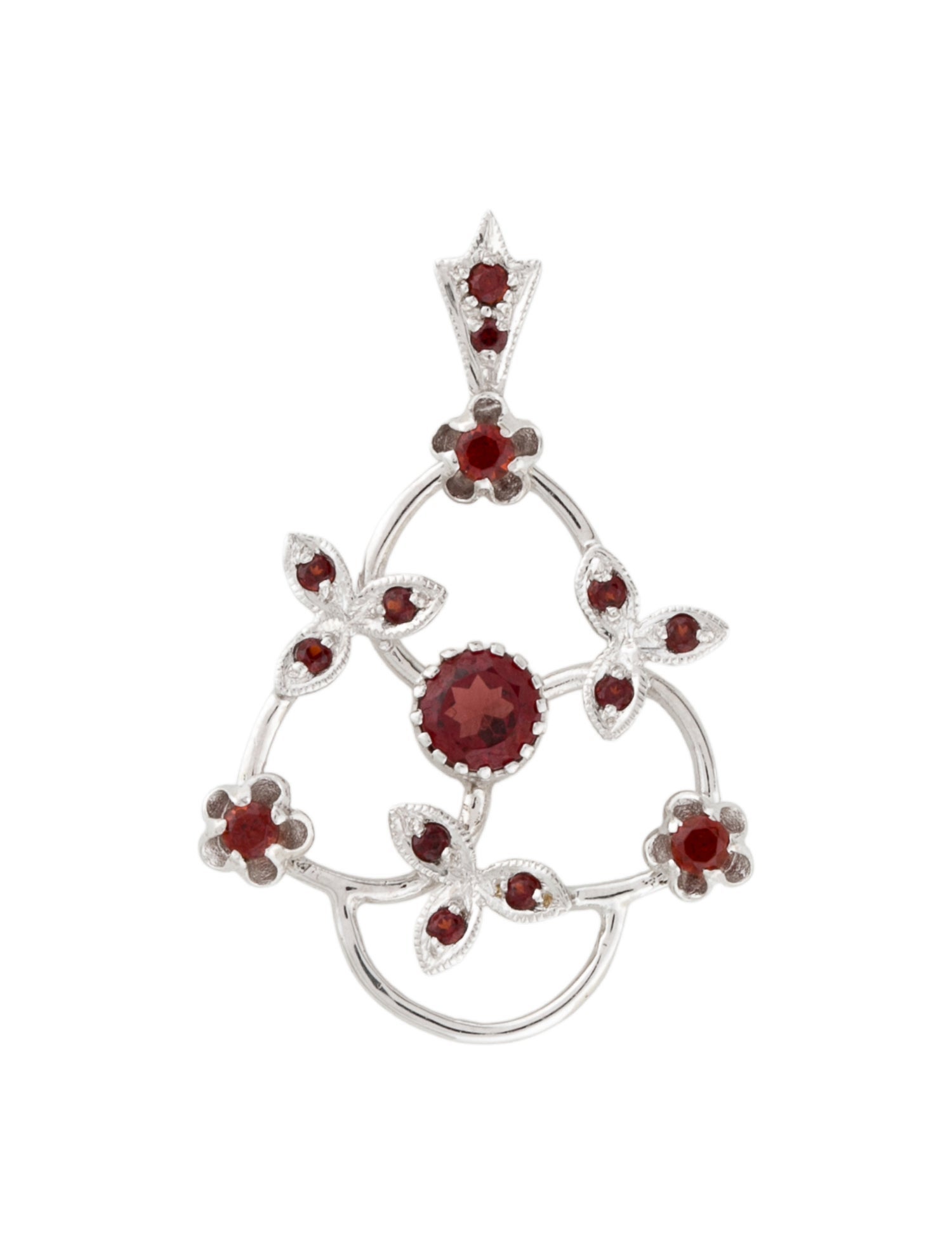 Pendant 14K Garnet