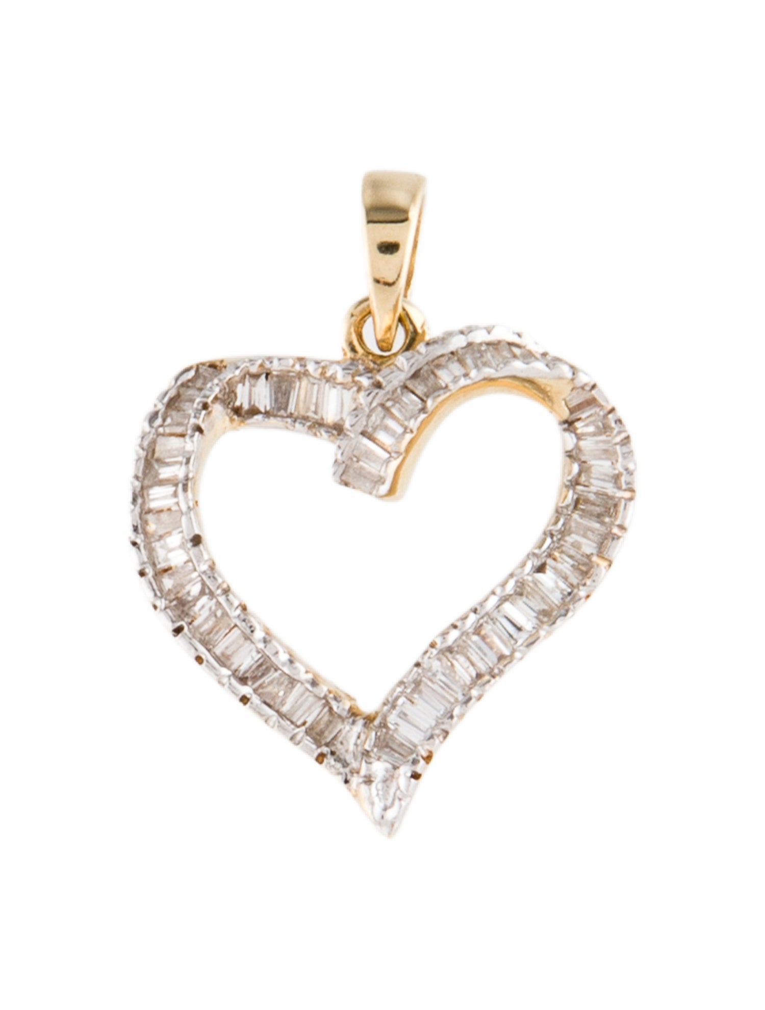 Pendant 14K Diamond Heart