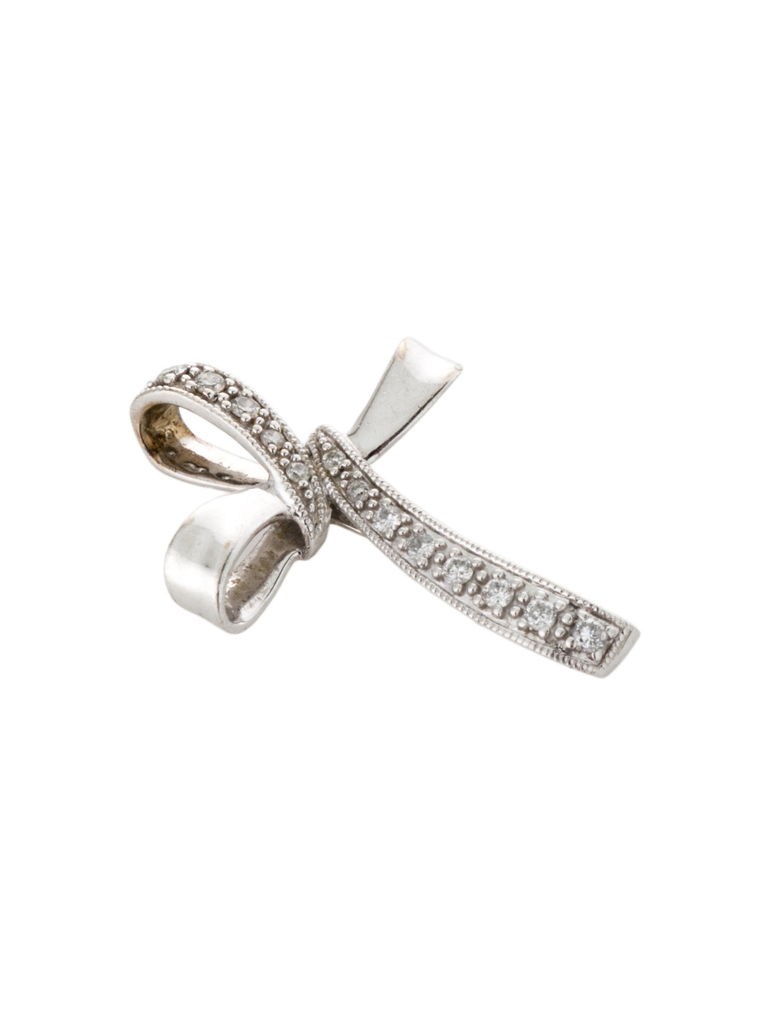 Pendant 10K Diamond Cross