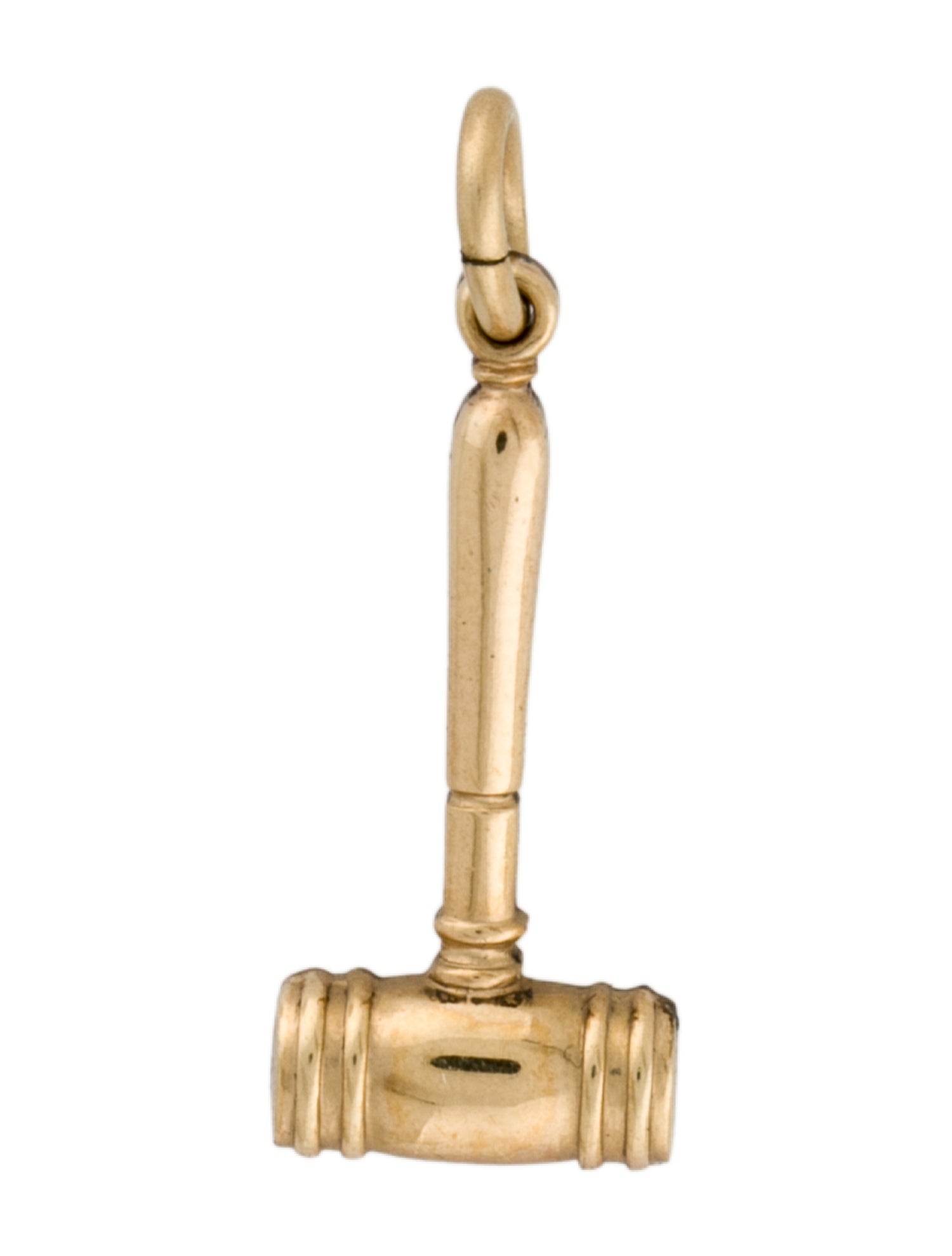 Pendant 10K Gavel Pendant