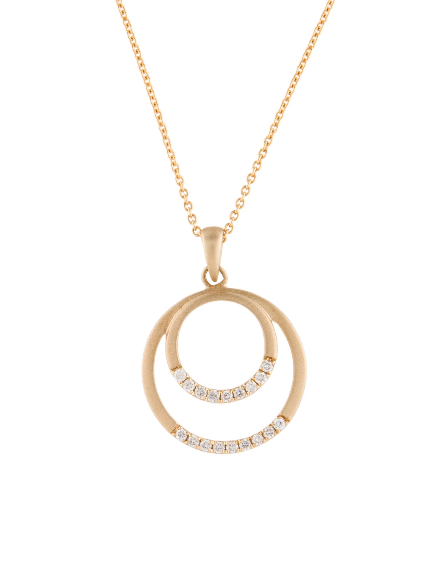 Pendant 14K Diamond Necklace