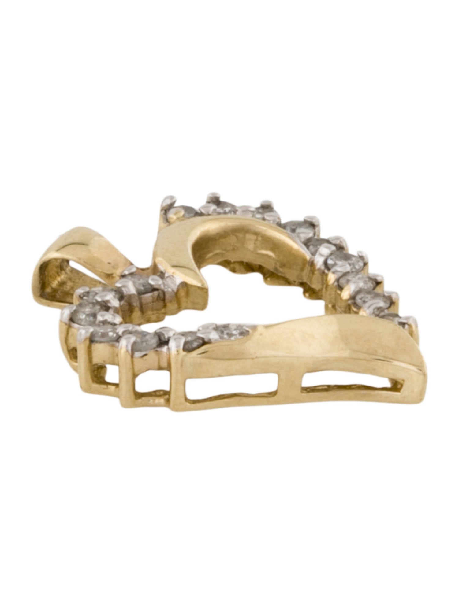 Pendant 10K Diamond Heart