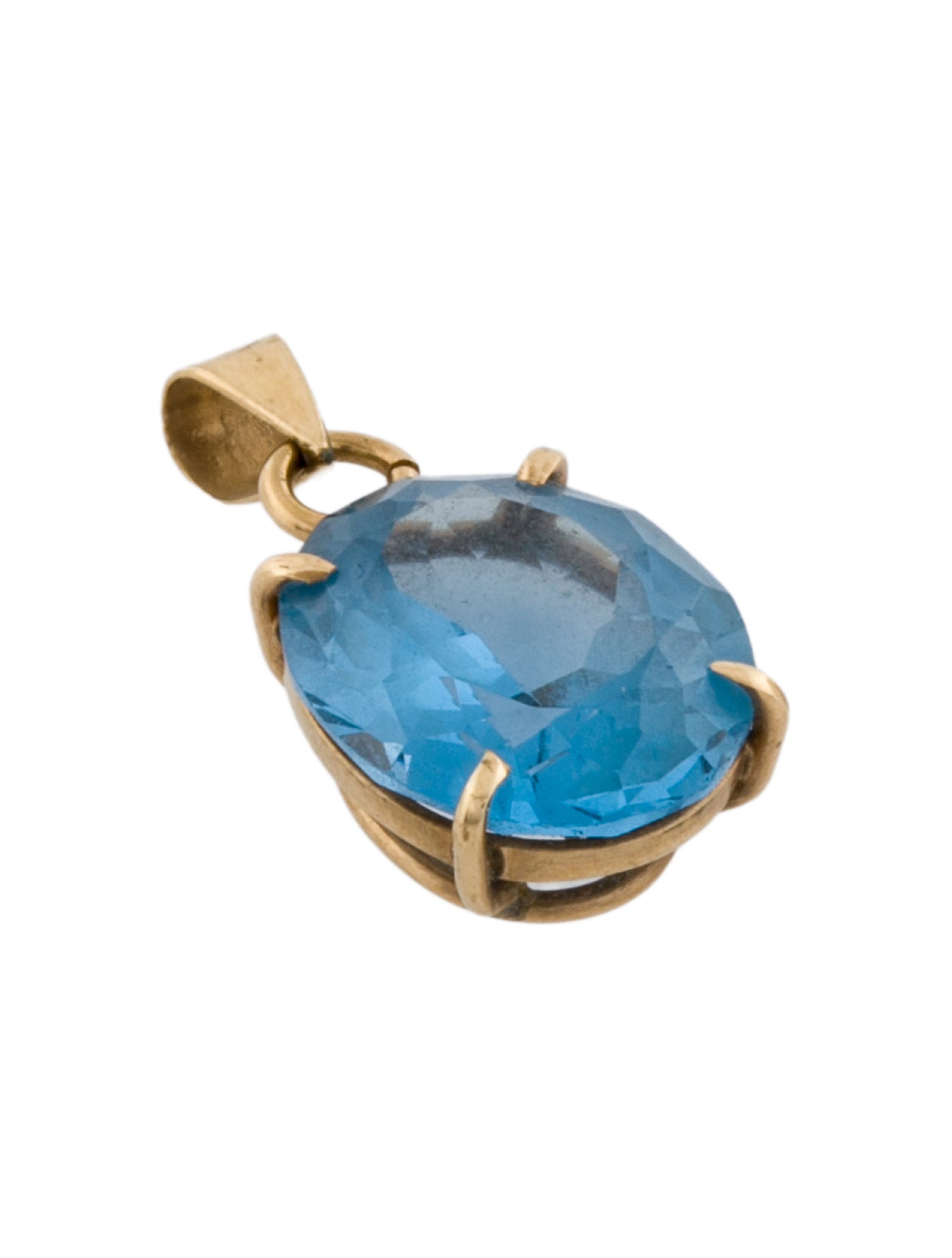 Pendant 14K Topaz