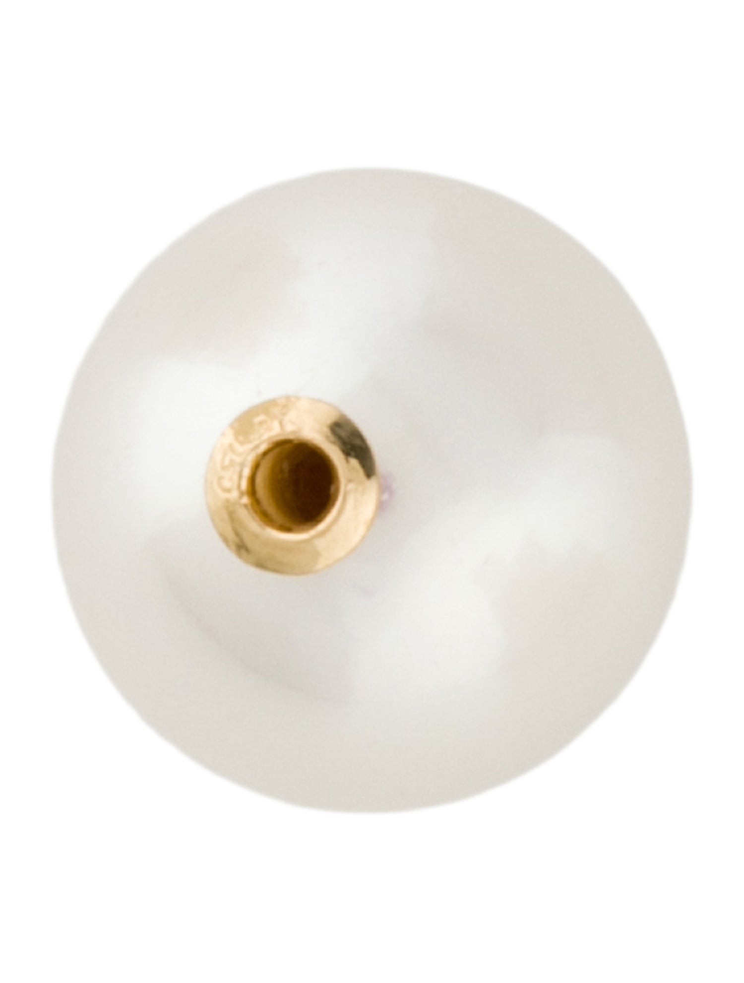 Pendant 18K Cultured Pearl Slide