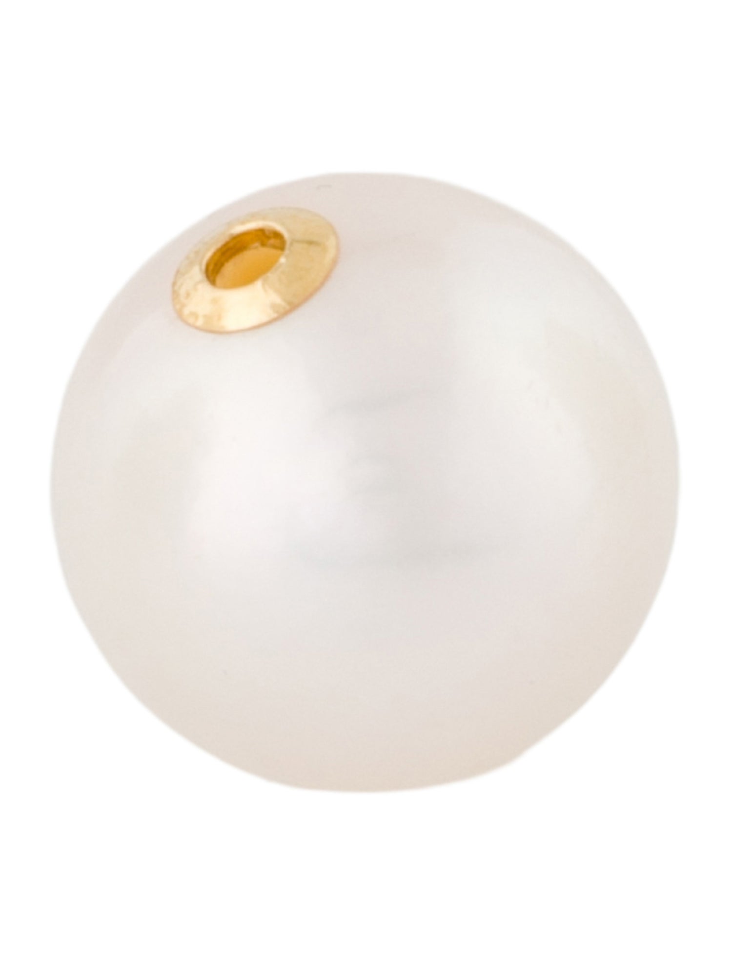 Pendant 18K Cultured Pearl Slide