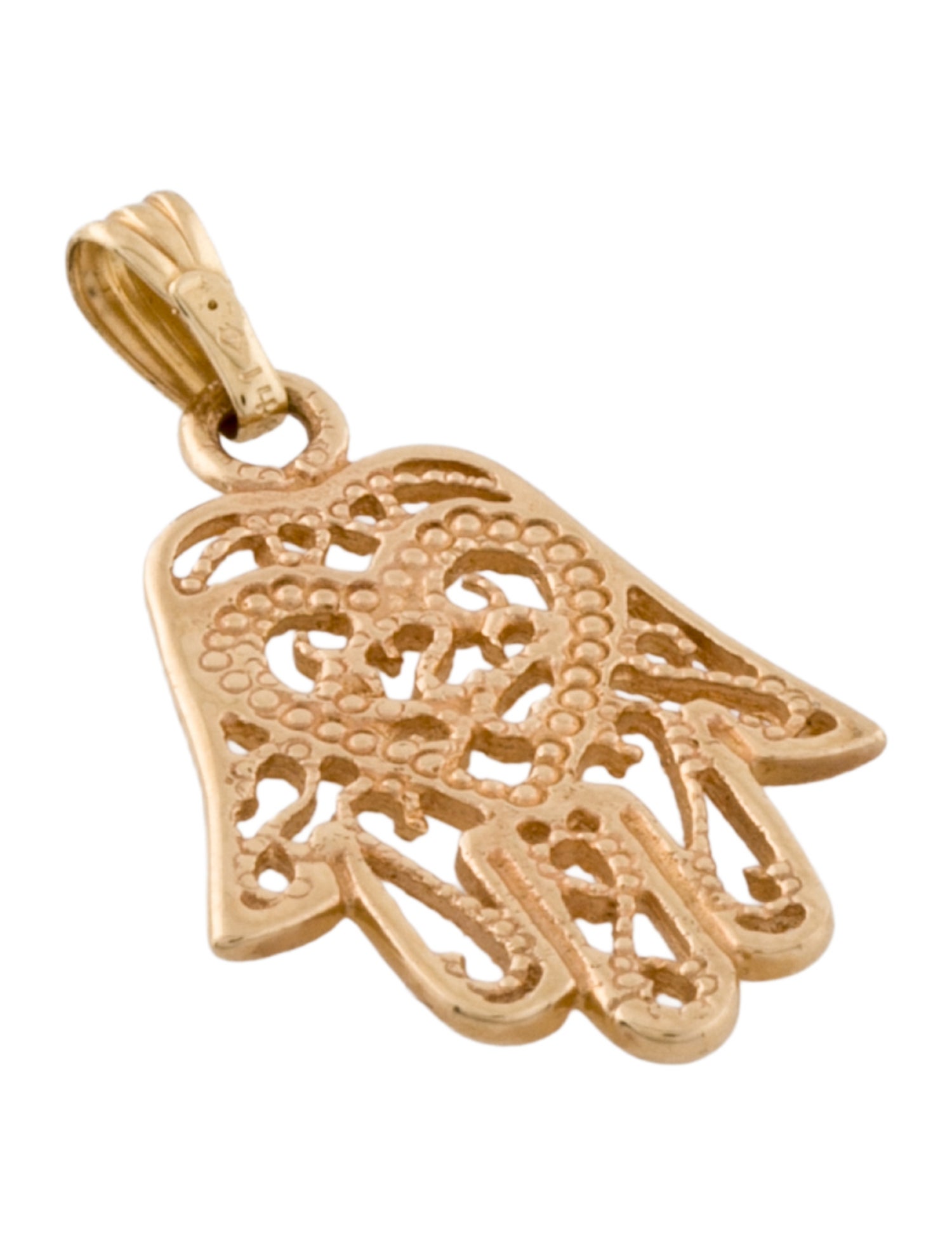 Pendant 14K Hamsa