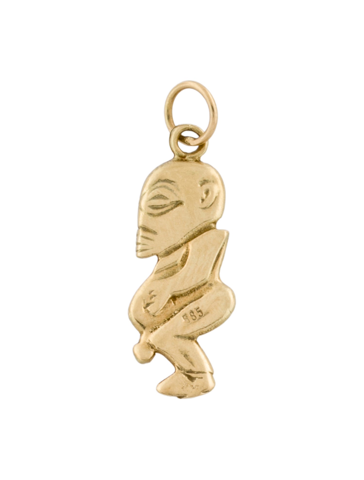 Pendant 14K Egyptian Fertility God Charm