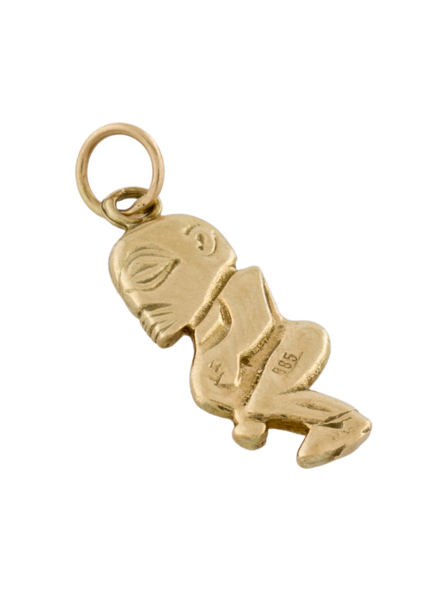 Pendant 14K Egyptian Fertility God Charm
