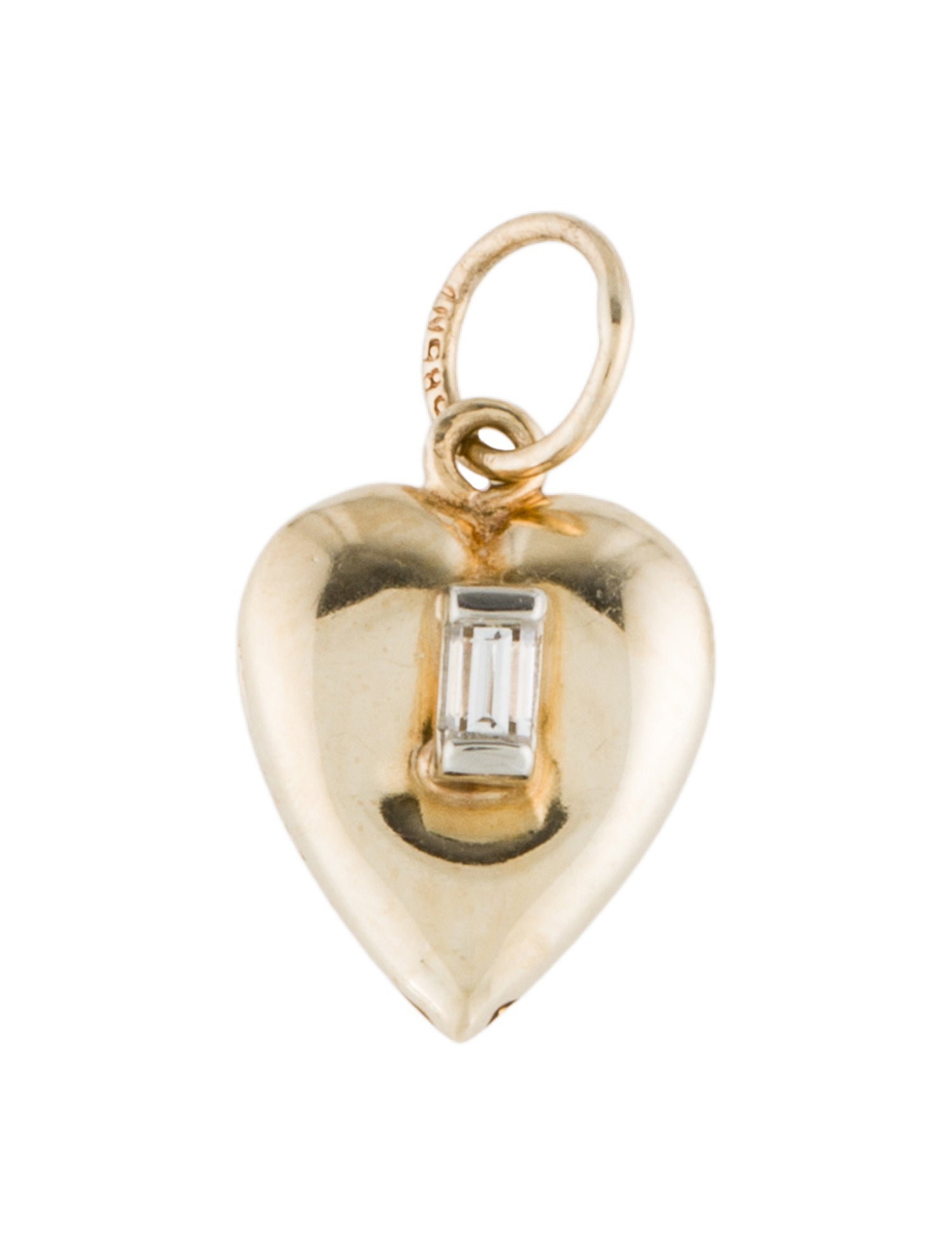 Pendant 14K Diamond Heart