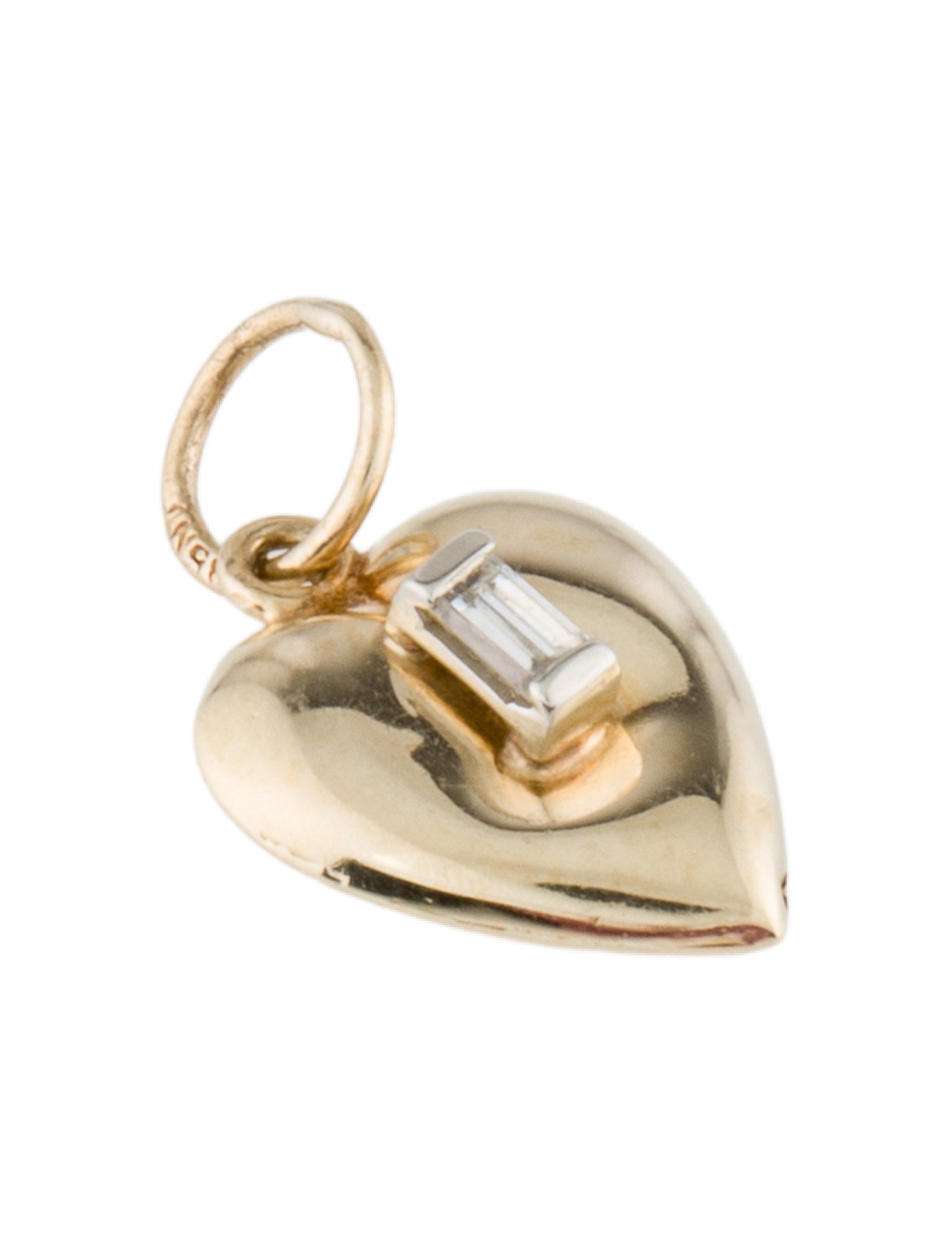 Pendant 14K Diamond Heart