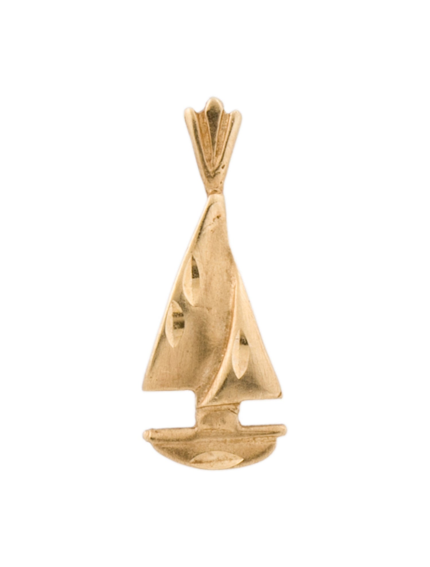 Pendant 14K Boat